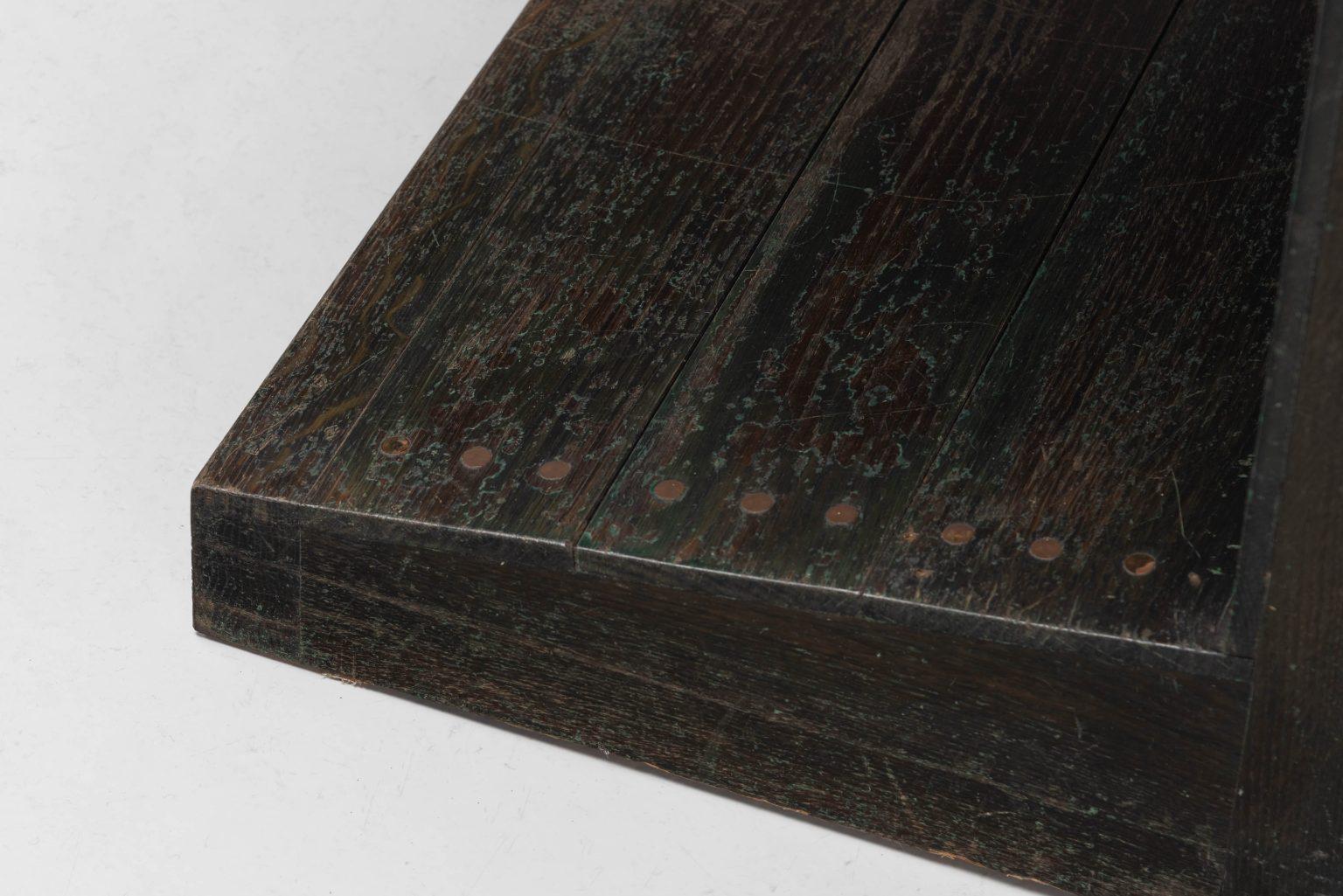 Jan de Jong writing table Town Hall Budel Netherlands 1967 For Sale 6