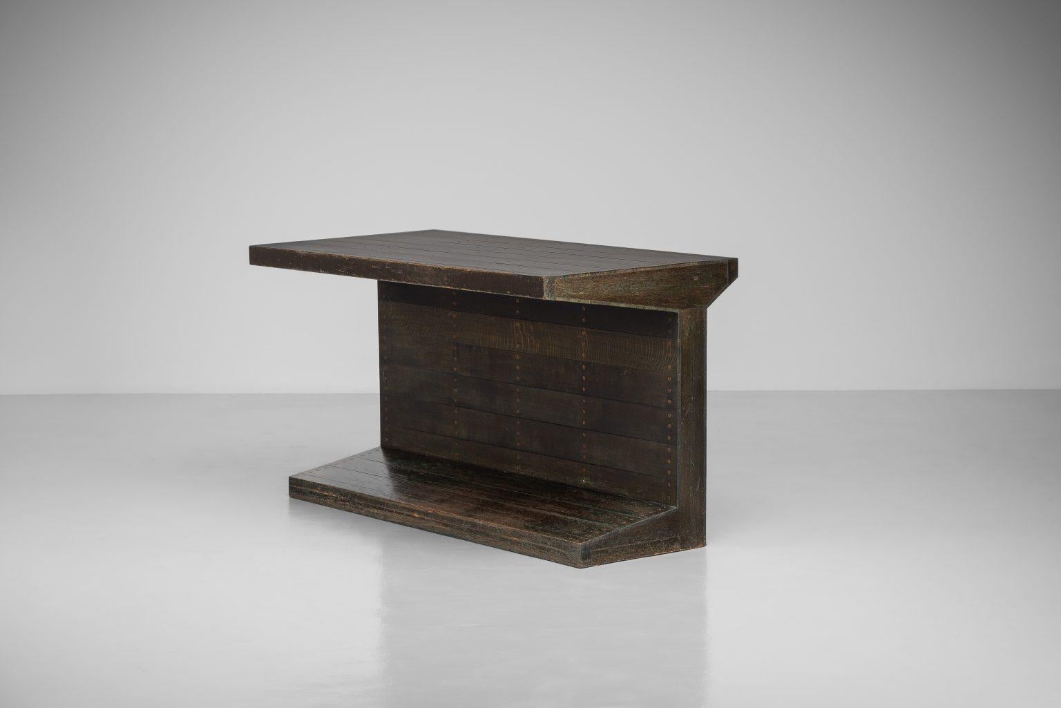 Dutch Jan de Jong writing table Town Hall Budel Netherlands 1967 For Sale