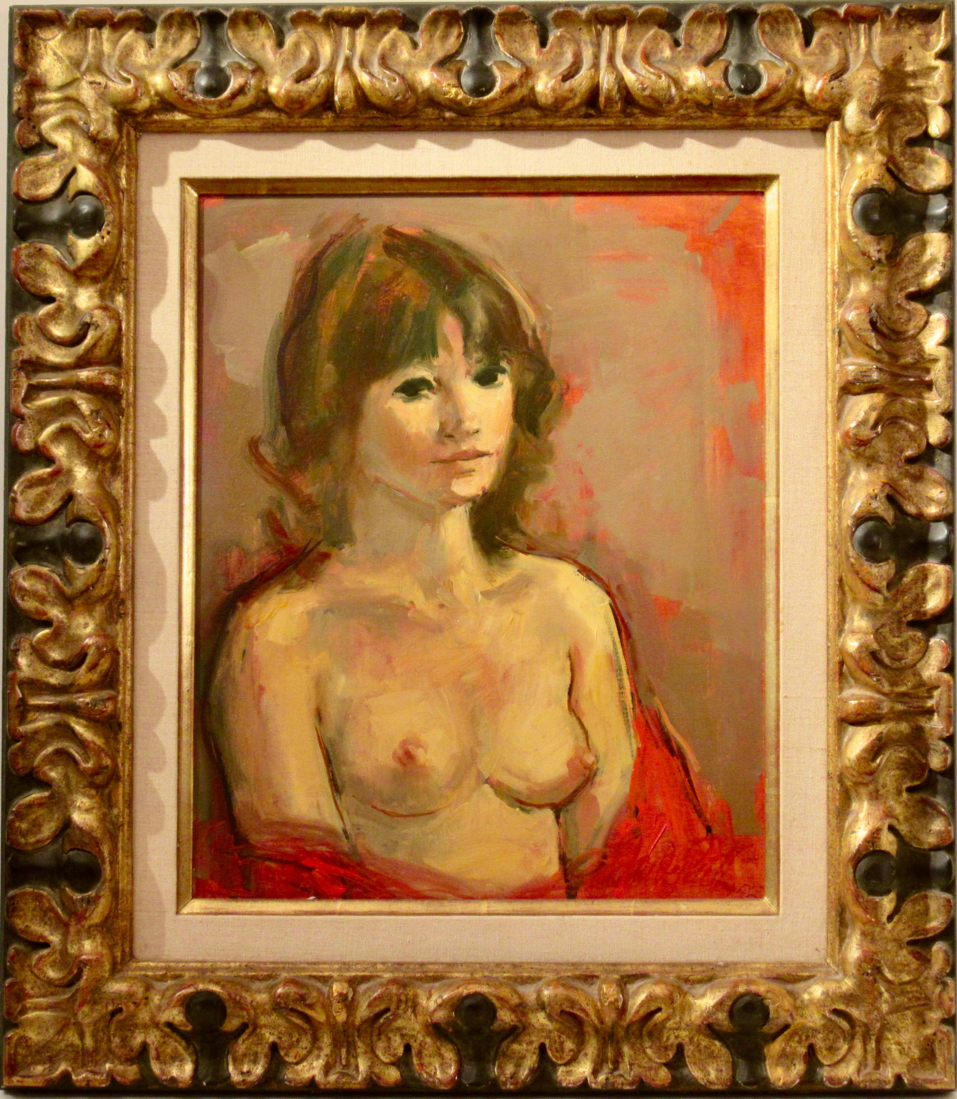 Jan De Ruth Figurative Painting - Nude