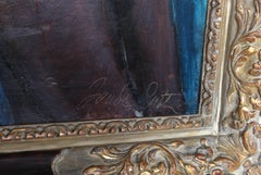 Trois danseurs de Jan De Ruth, peinture à l'huile sur toile de Jan de Ruth