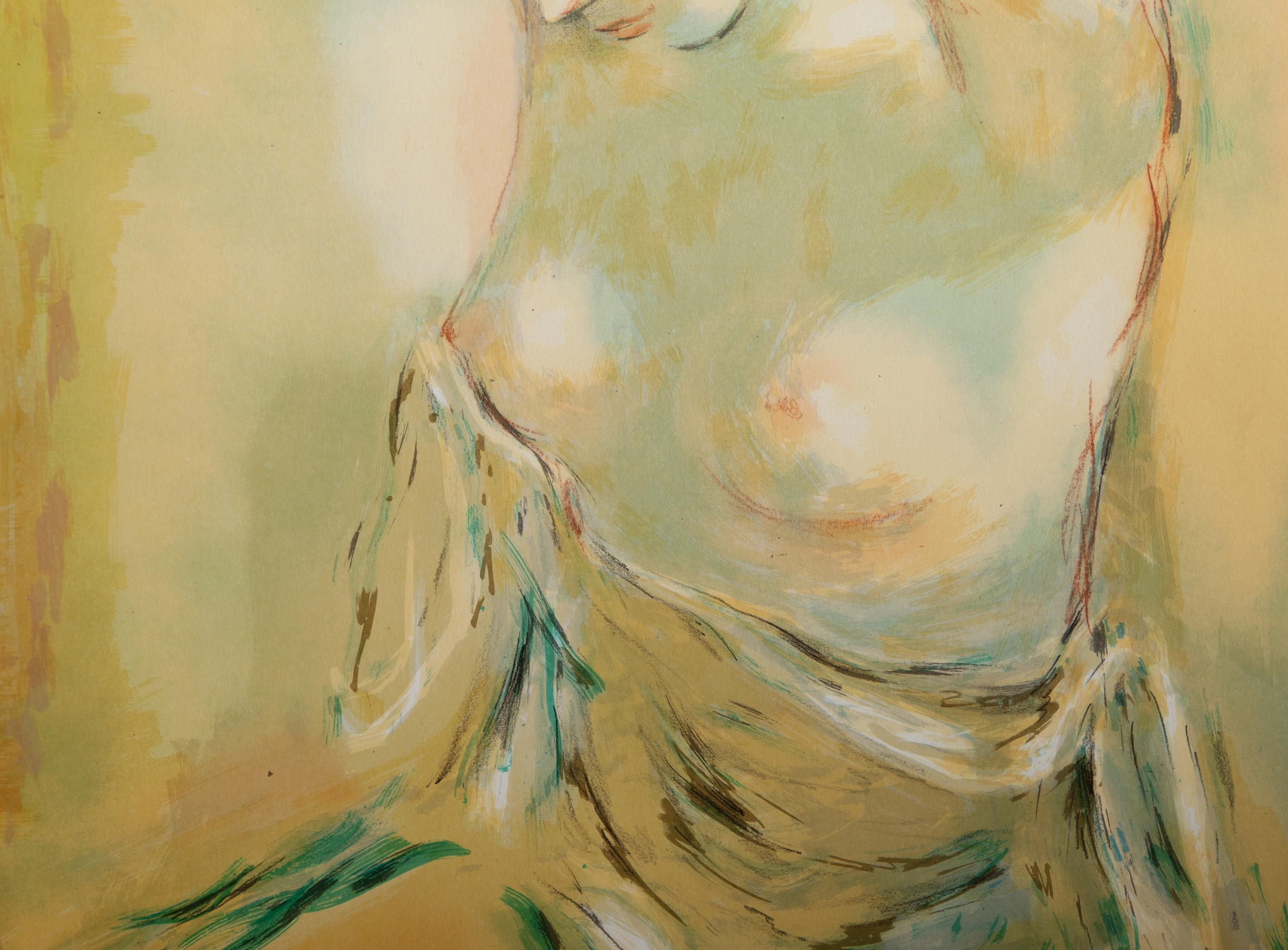 Morning, Impressionist Screen Print by Jan De Ruth For Sale 2