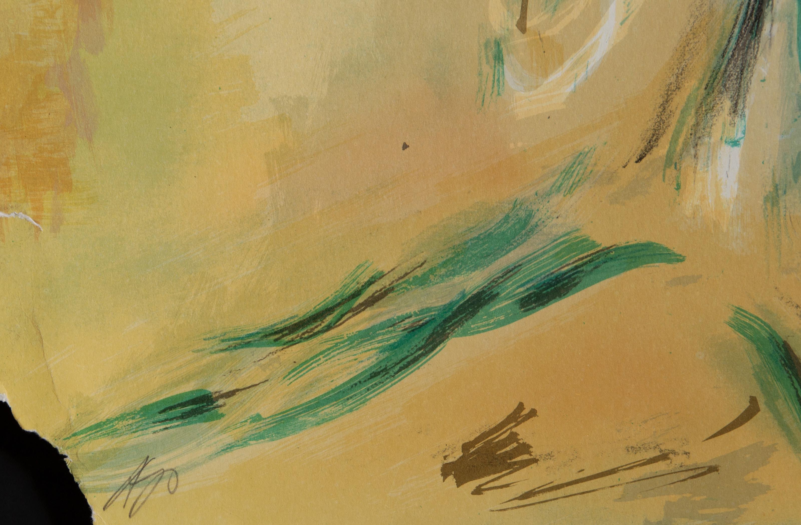 Morning, Impressionist Screen Print by Jan De Ruth For Sale 3