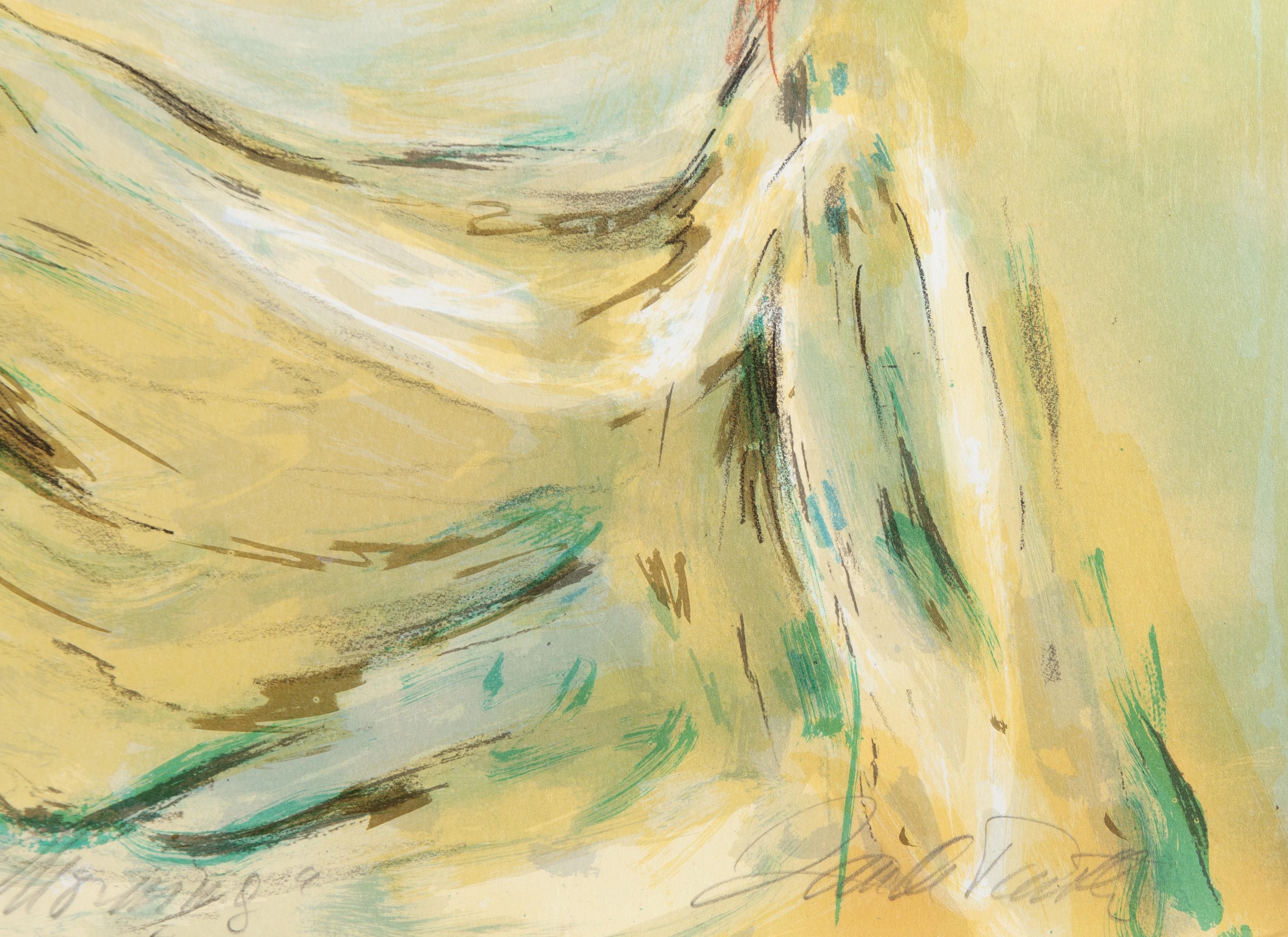 Morning, Impressionist Screen Print by Jan De Ruth For Sale 4