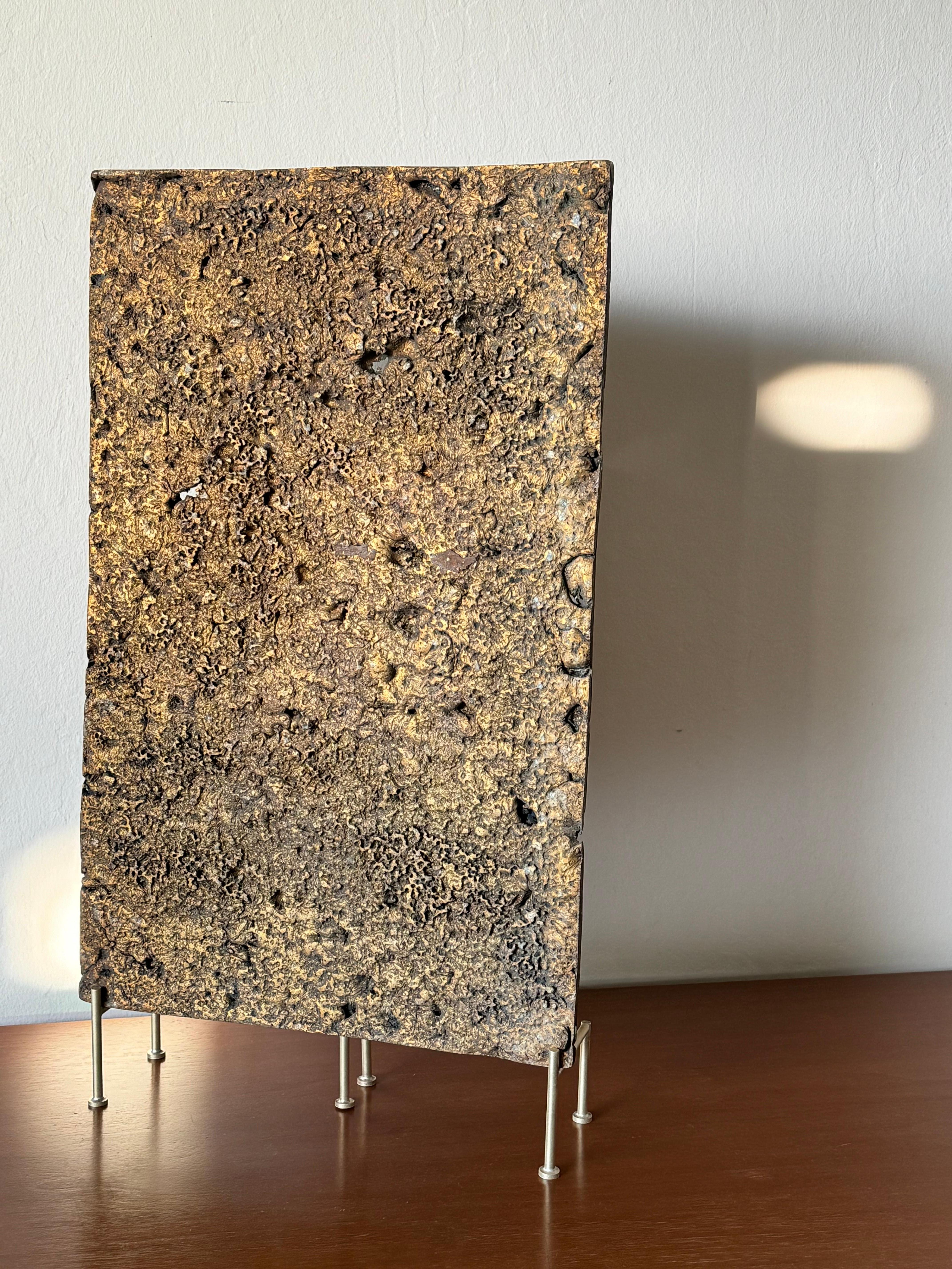 Mid-Century moderno L'artista californiano Jan De Swart Astratto  Scultura 