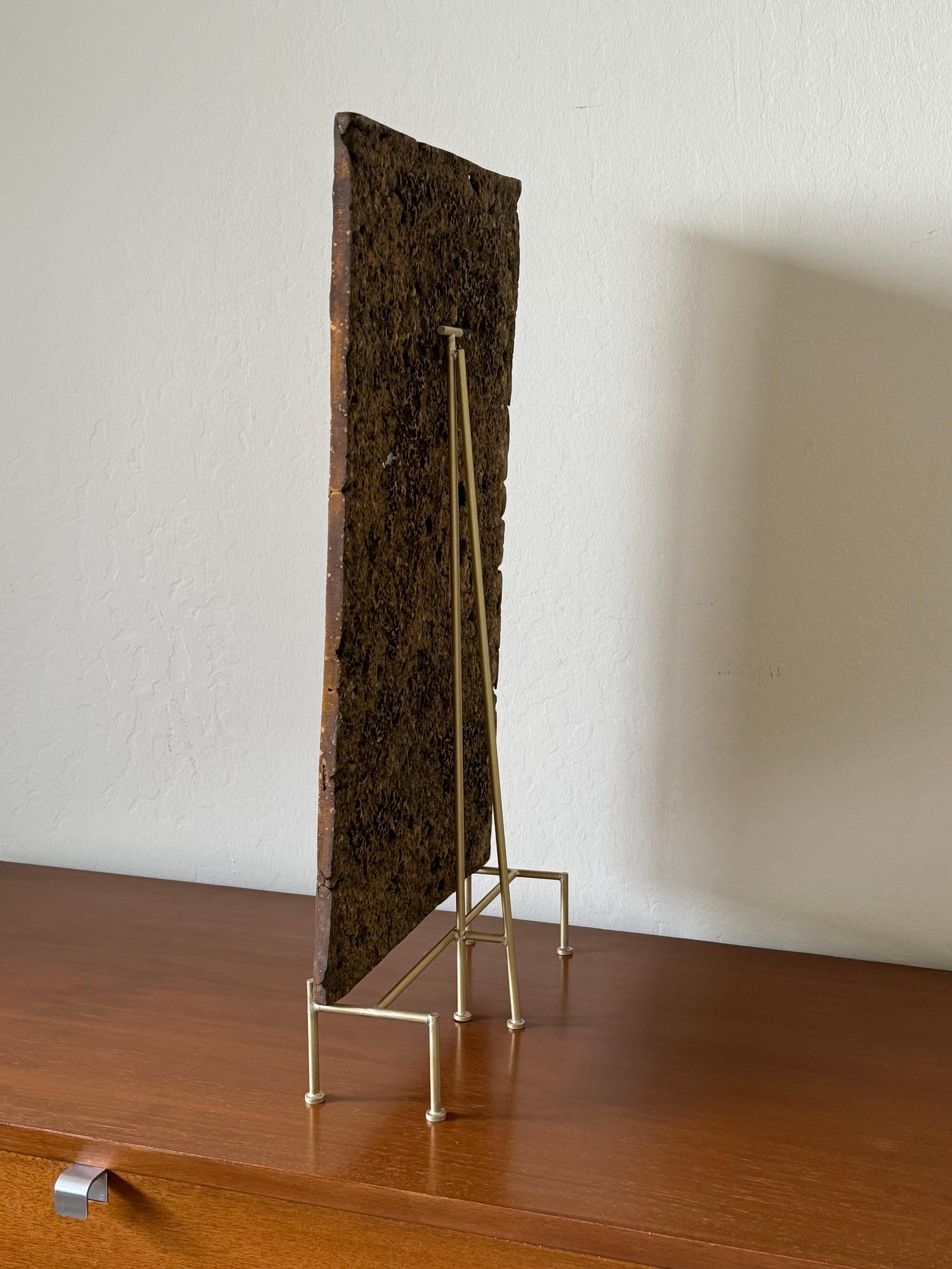Metà XX secolo L'artista californiano Jan De Swart Astratto  Scultura 