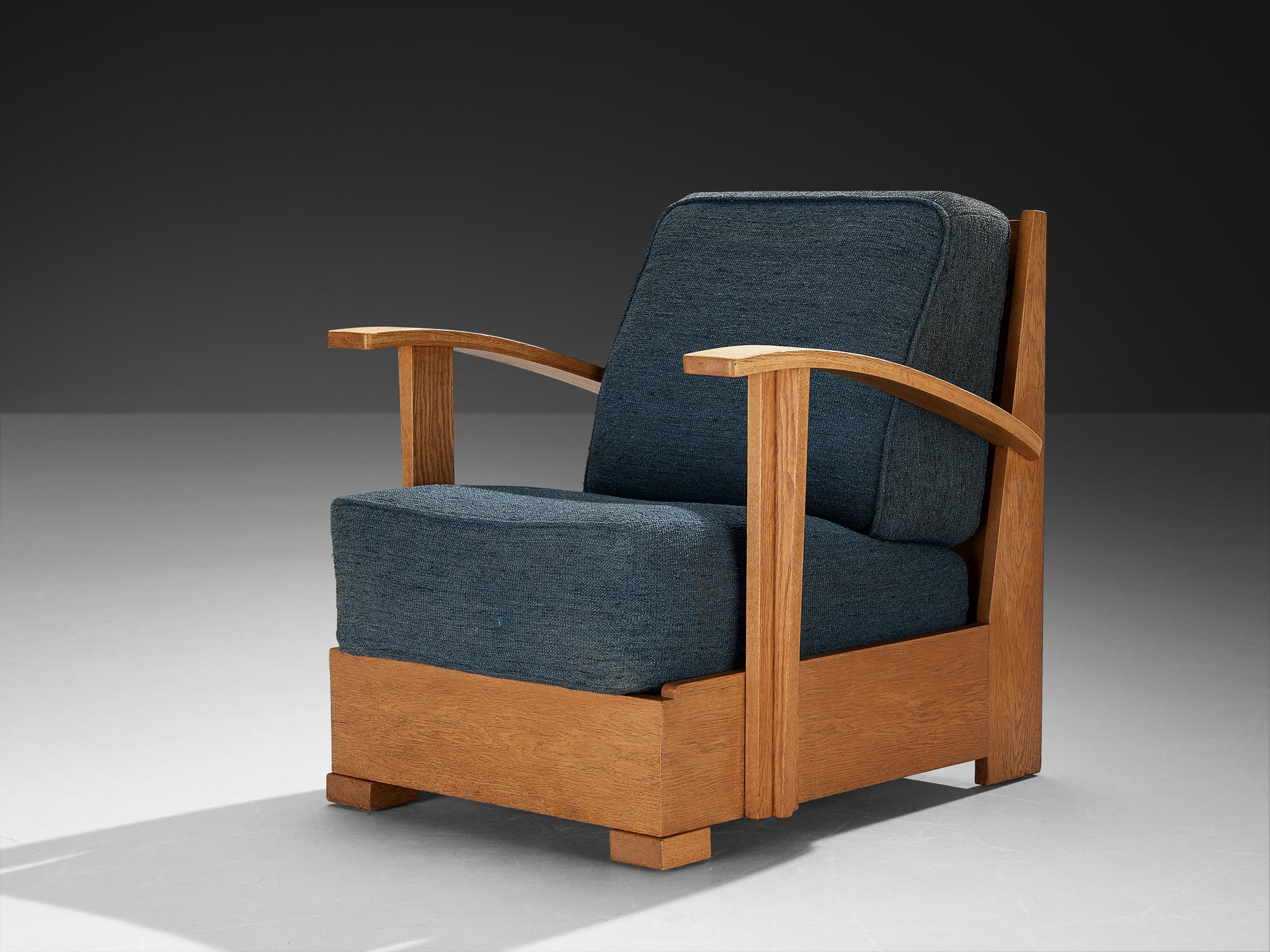 Jan den Drijver für De Stijl Lounge Chair in Eiche im Angebot 2