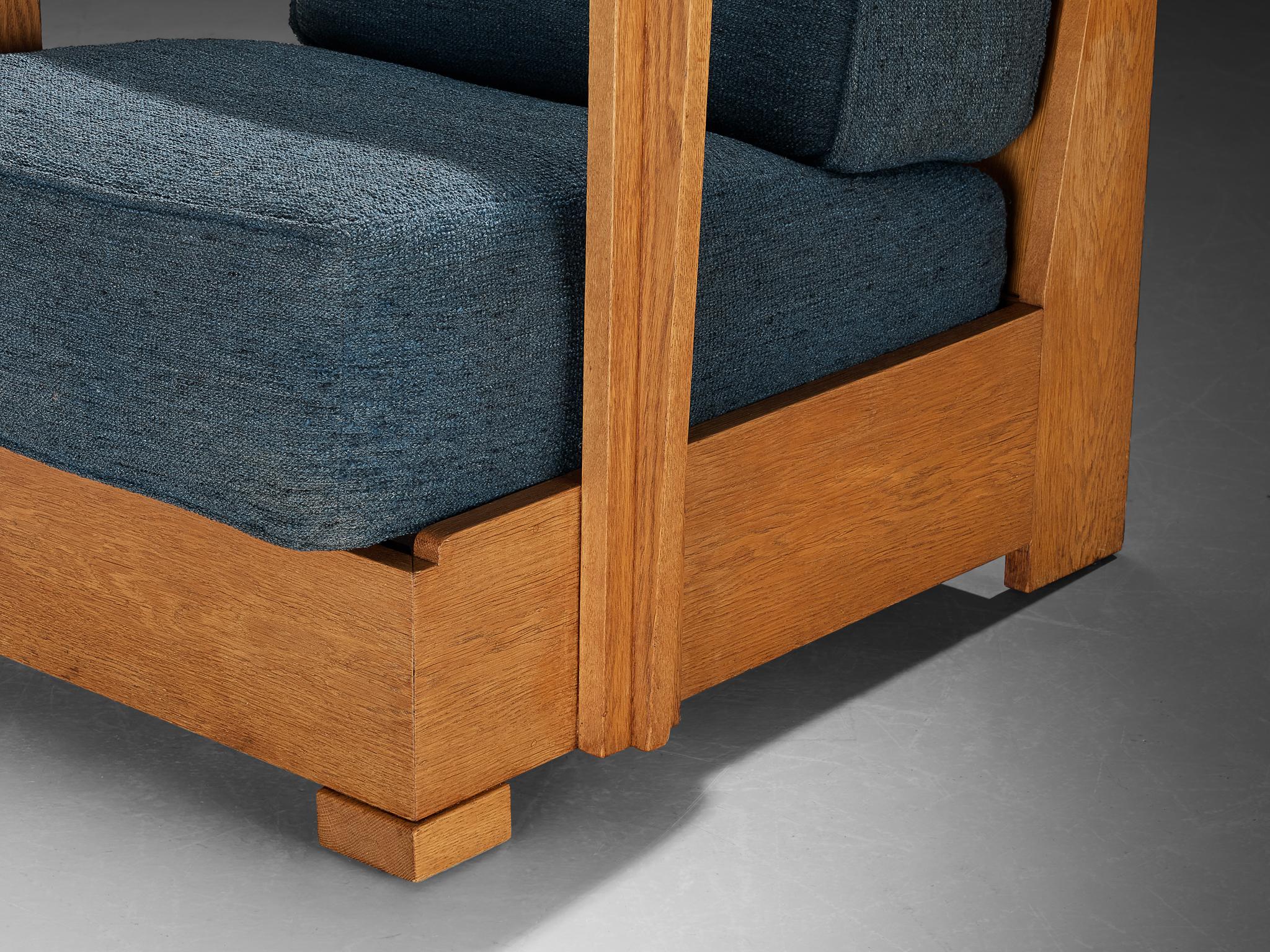 Jan den Drijver für De Stijl Lounge Chair in Eiche im Angebot 3