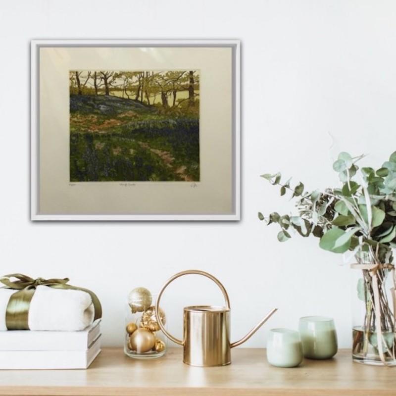 Rough Glade, Print by Jan Dingle For Sale 5