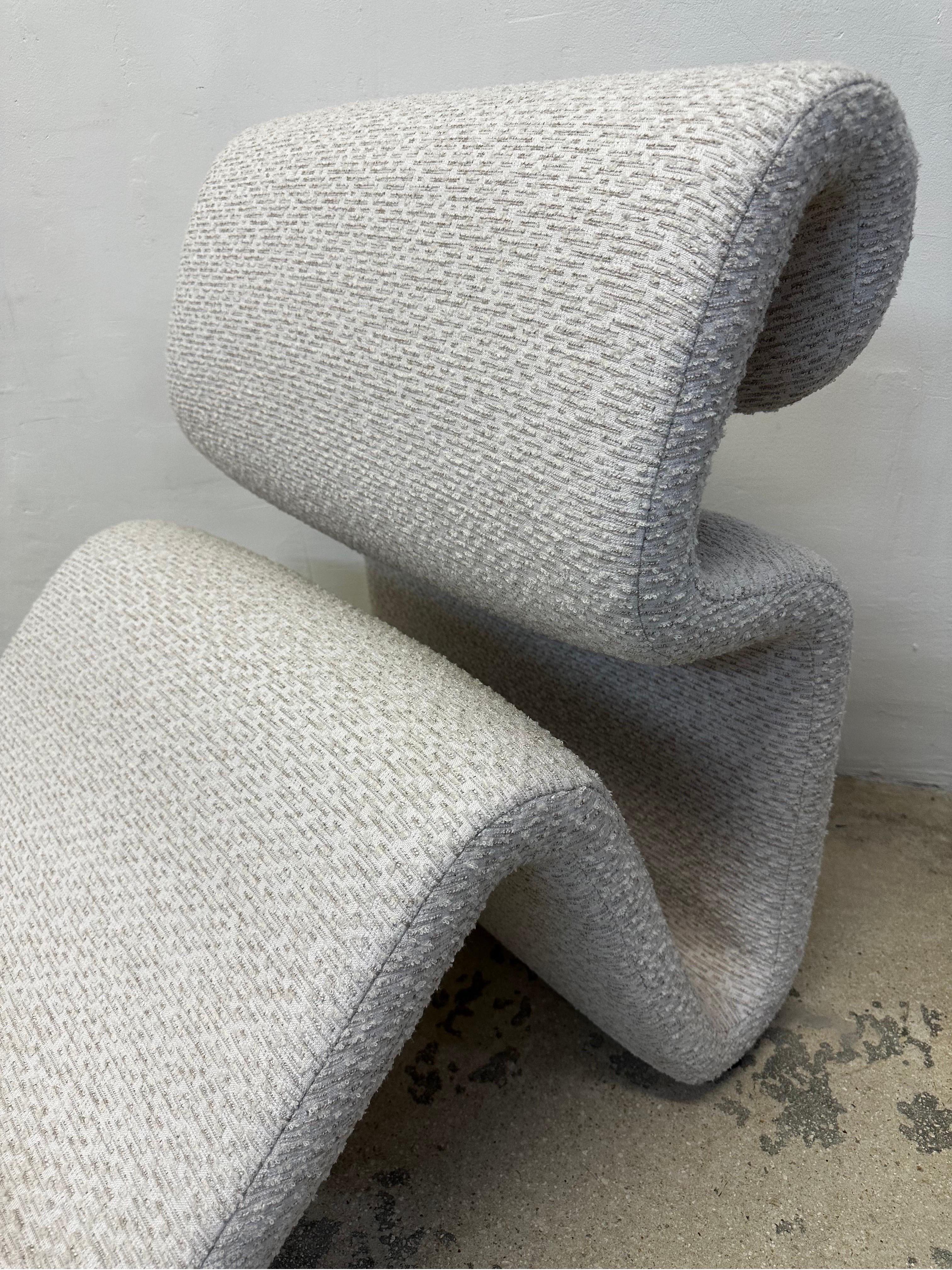 Chaise longue et repose-pieds Etcetera de Jan Ekselius pour Joc, Suède, 1970 4