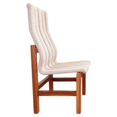 Jan Ekselius Style Postmodern Scandinavian Accent  Lounge Chair, 1970s (2 avail)