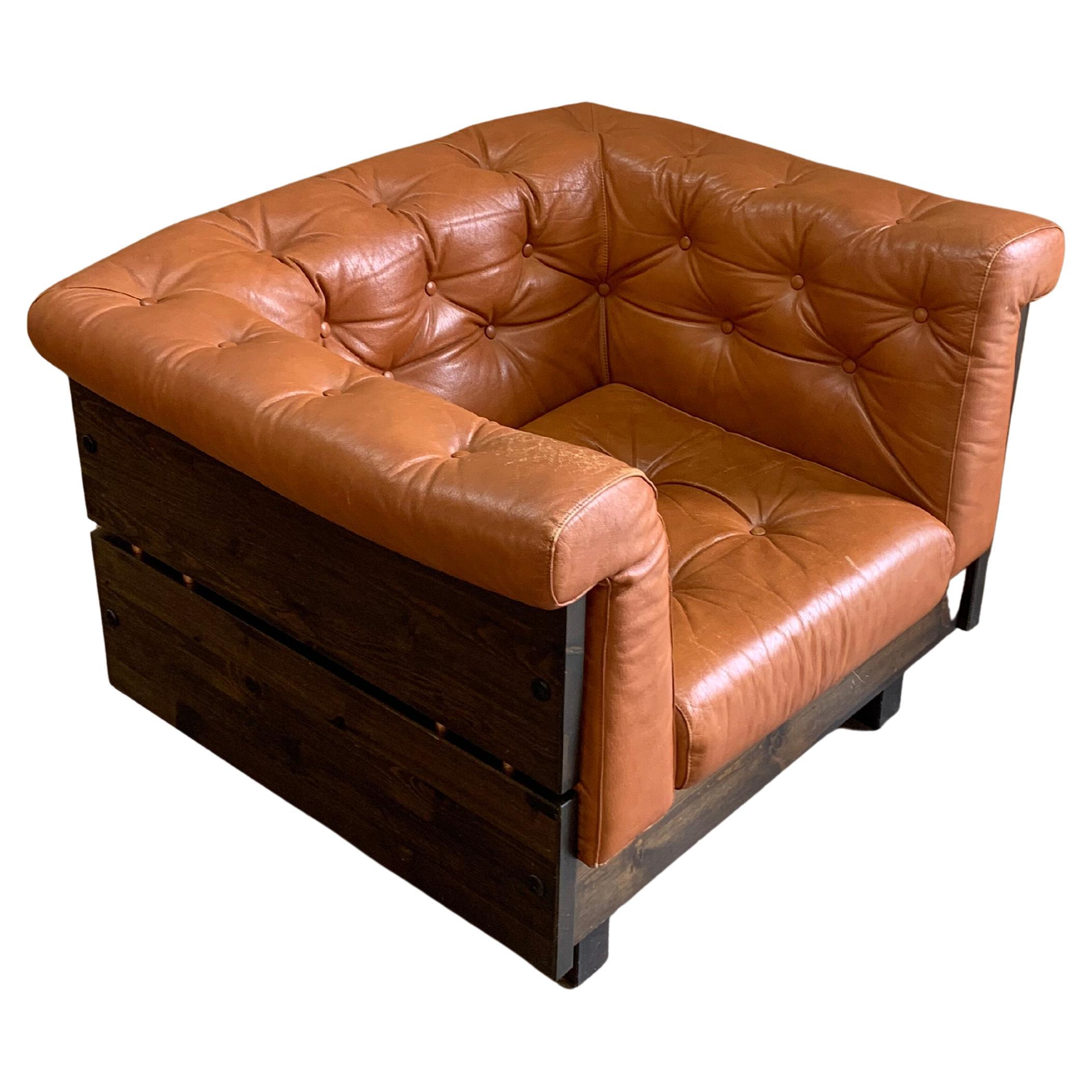 Jan-Erik Lindgren "Party"-Sessel für Ekornes Fabrikker, Norwegen, 1977