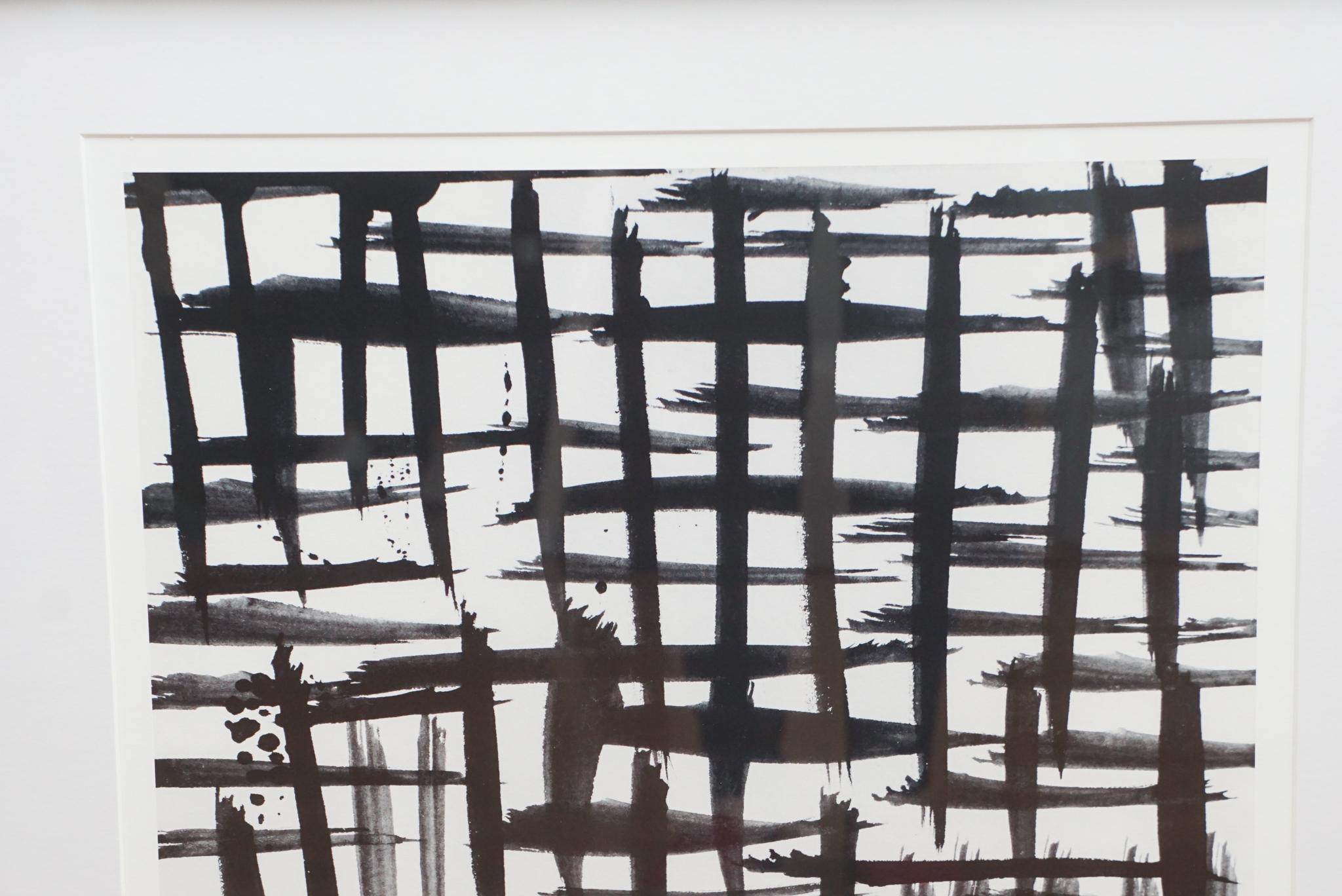 Jan Erika „Cross Hatch 2“ im Zustand „Gut“ im Angebot in Hudson, NY