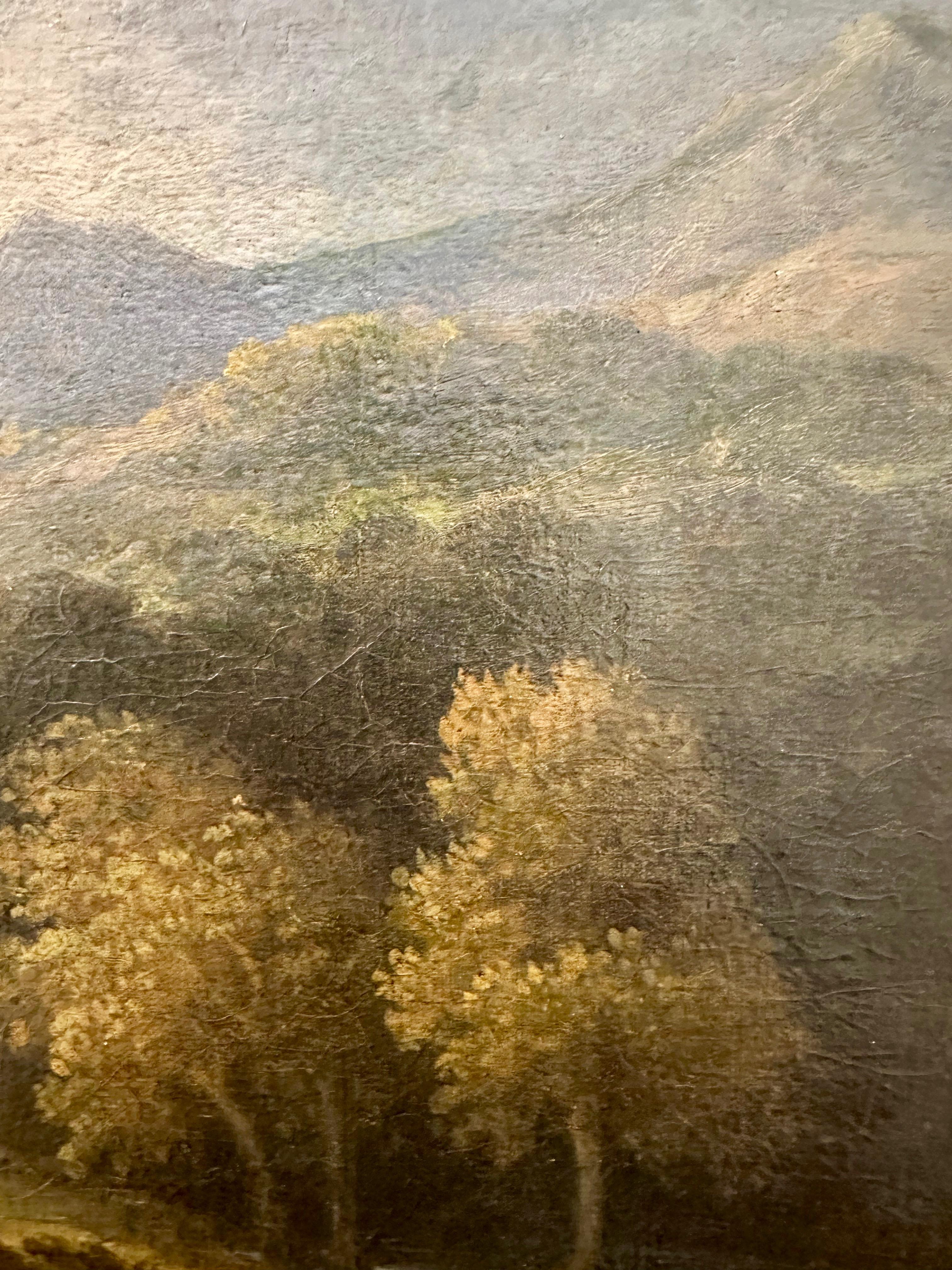 XVII secolo Jan Frans van Bloemen detto Orizzonte (Anversa 1662-Roma 1749), Paesaggio romano in vendita
