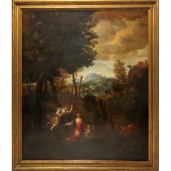 Jans Frans van Bloemen Connu sous le nom de L'Orizzonte Peinture biblique Scène Huile sur toile