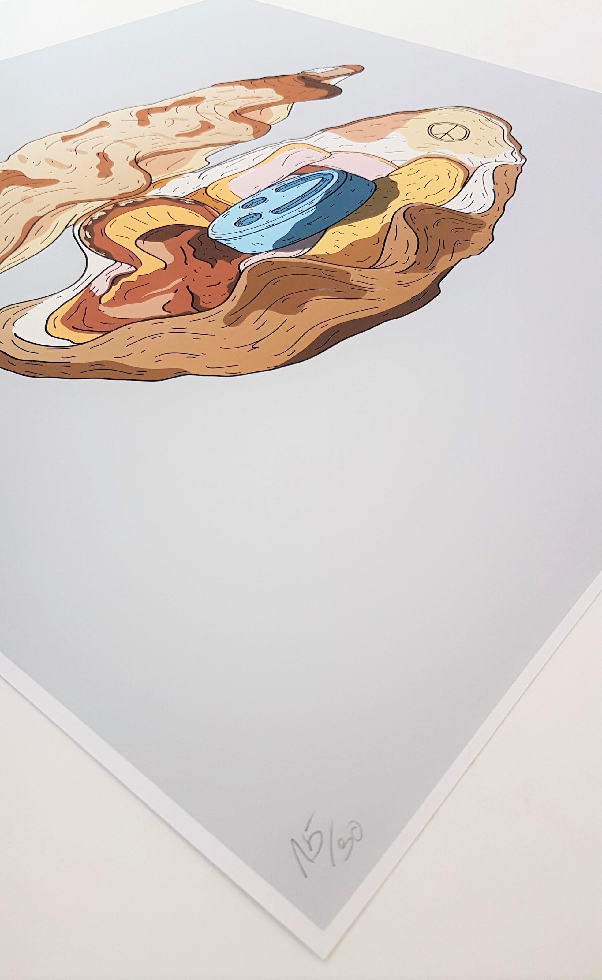 Love Clam - Contemporary Print by Jan-Frederic Frey
