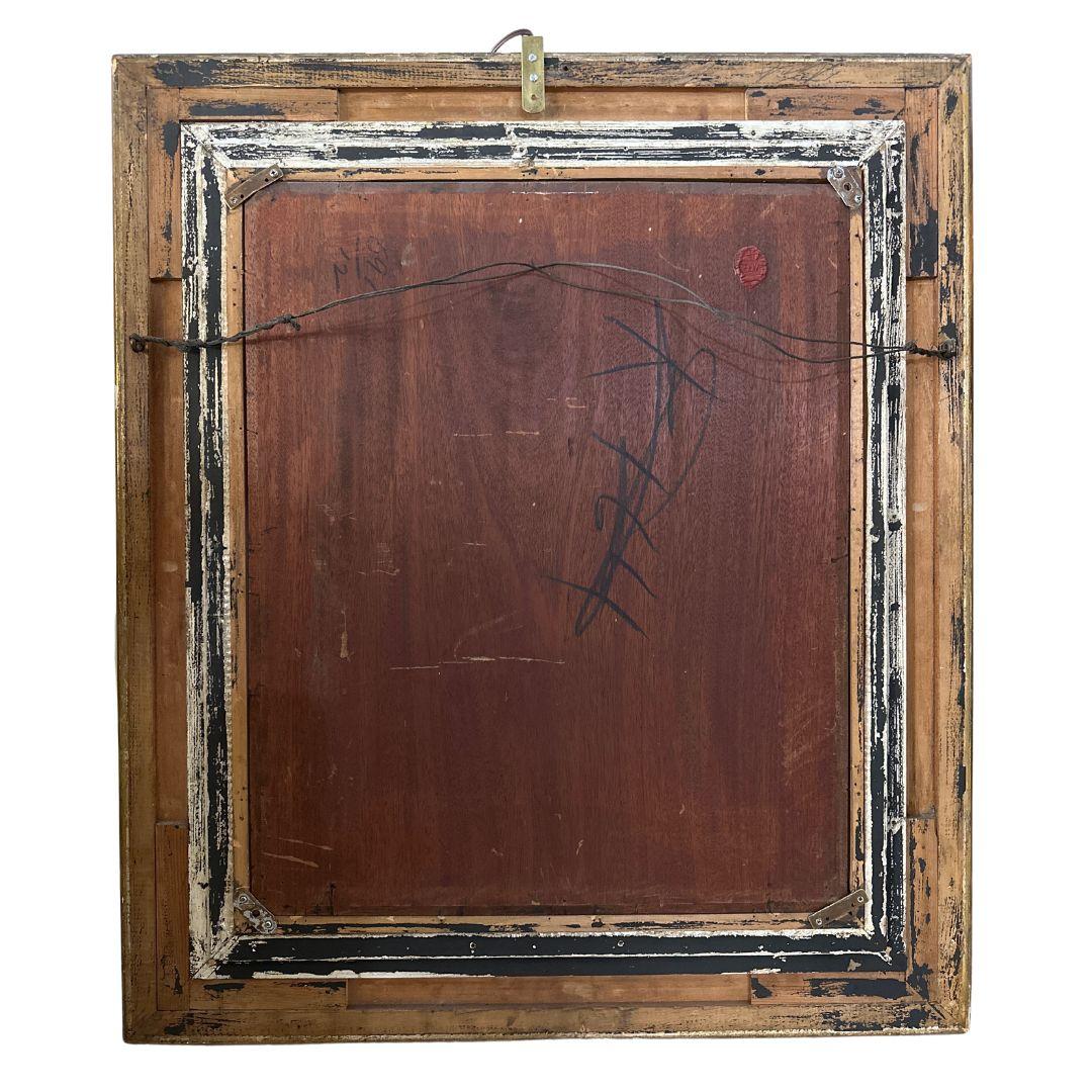 „Zigeuner Mädchen“ antikes realistisches Porträt-Ölgemälde auf Tafel, 19. Jahrhundert im Angebot 2