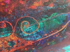 Jan Gardner, Valley Of Riches, Original Acryllic Painting On Linen, Landscape