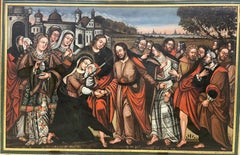 "Paesaggio classico con figure"
