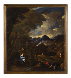 "Classical Landscape with Figures"