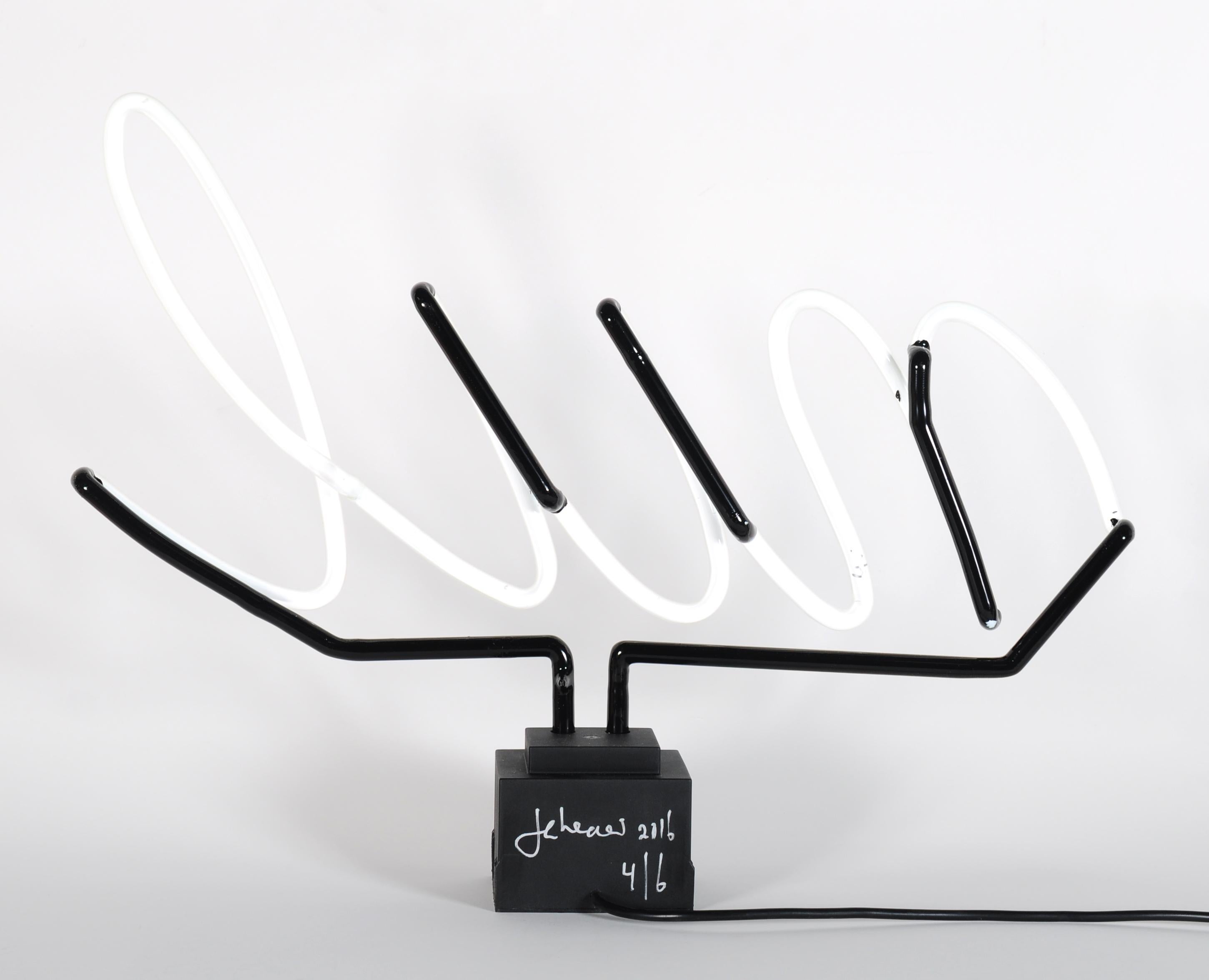 Nul - Contemporary, 21st Century, Sculpture, Limited Edition, Neon Light For Sale 1