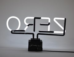 Zero - Contemporáneo, Siglo XXI, Escultura, Edición limitada, Neón, Diseño