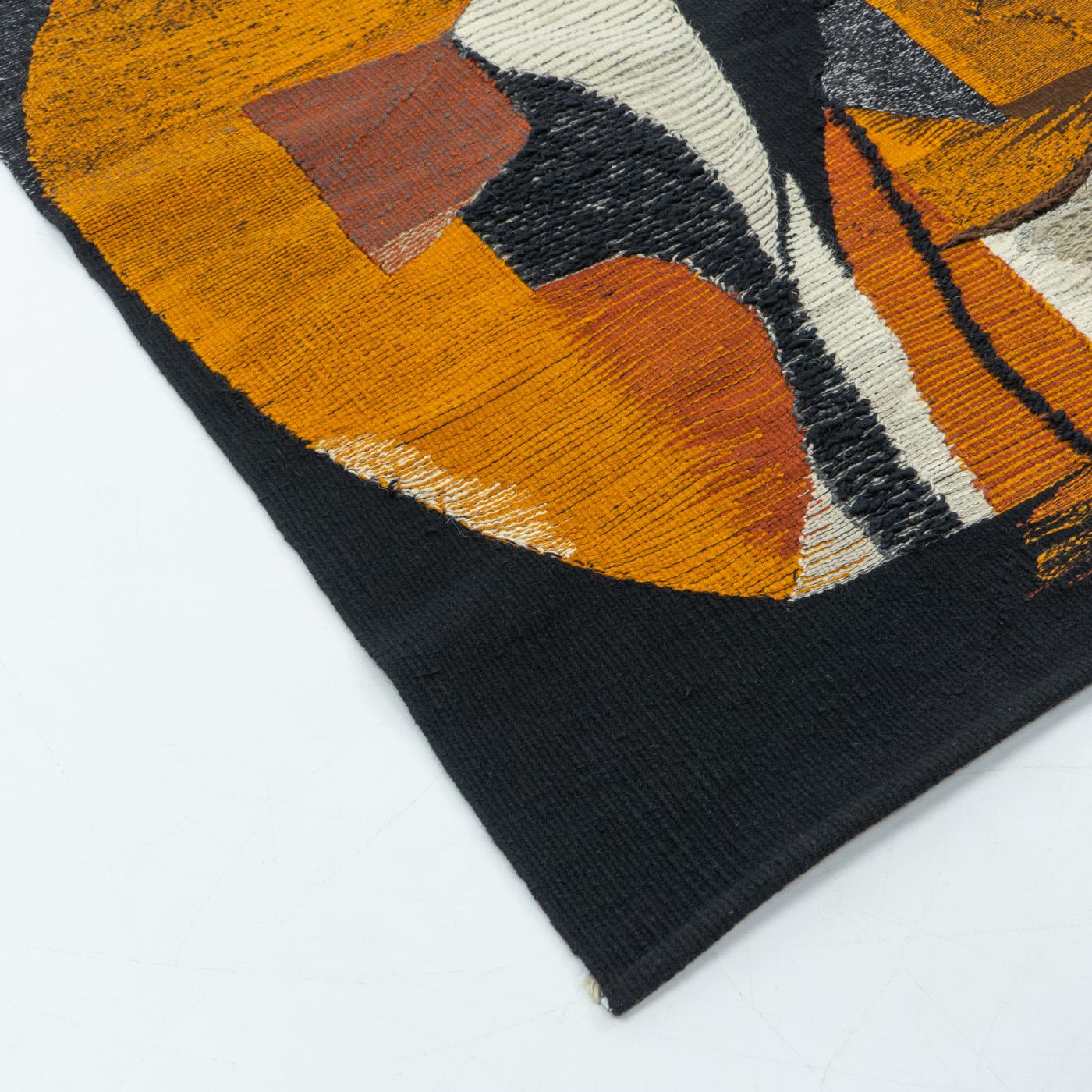 Jan Hladik Woolen Tapestry - Czechoslovakia, 1980s For Sale 5