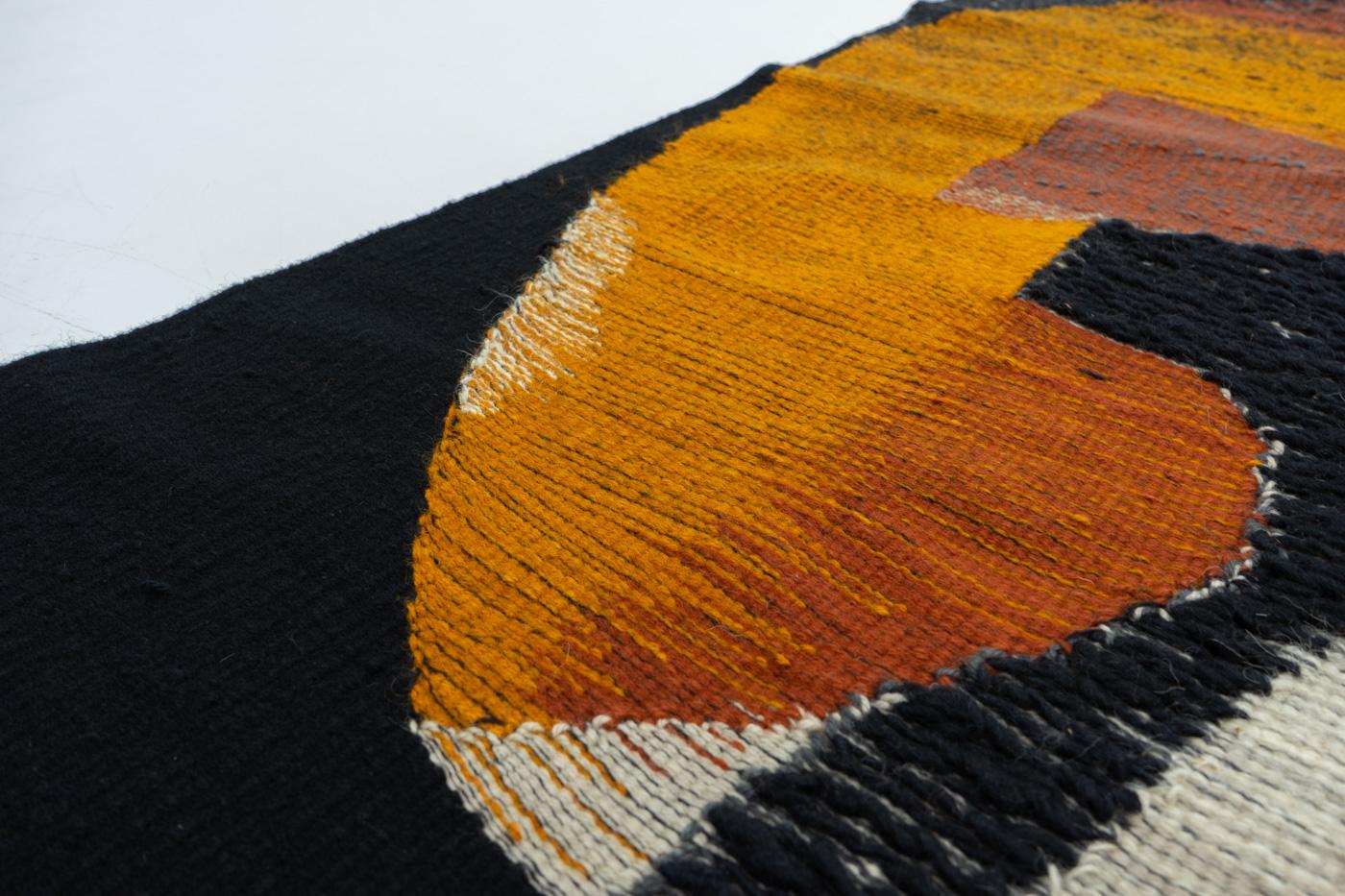 Jan Hladik Woolen Tapestry - Czechoslovakia, 1980s For Sale 7