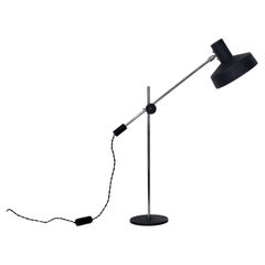Jan Hoogervorst for Anvia Chrome Counterweight Desk Lamp with Black Shade