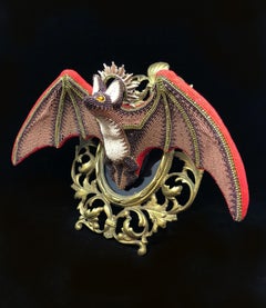 "The Count", Contemporary, Mixed Media, Sculpture, Found Objects, Glass Beads