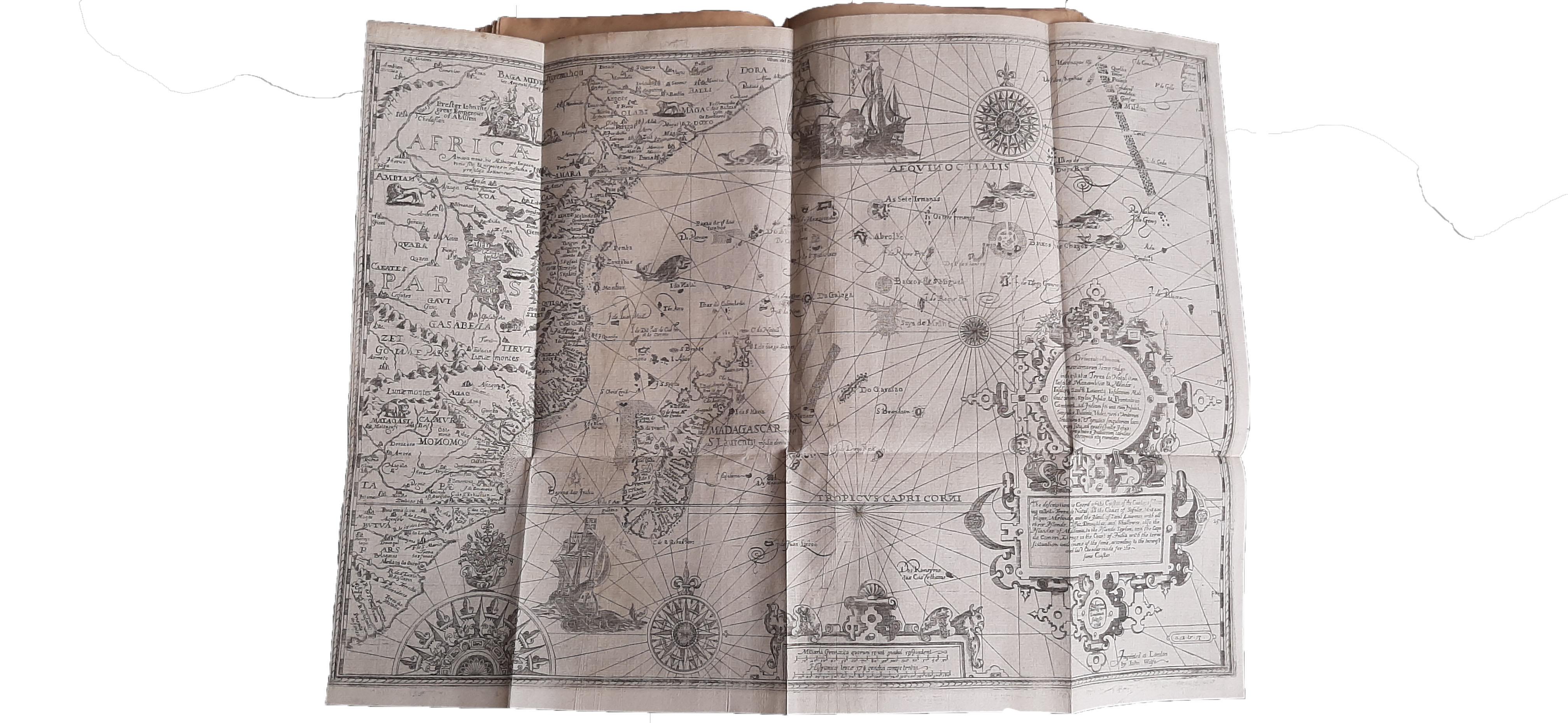 Paper Jan Huygen van Linschoten’s ‘Itinerario’, ‘The Key to the East’ For Sale