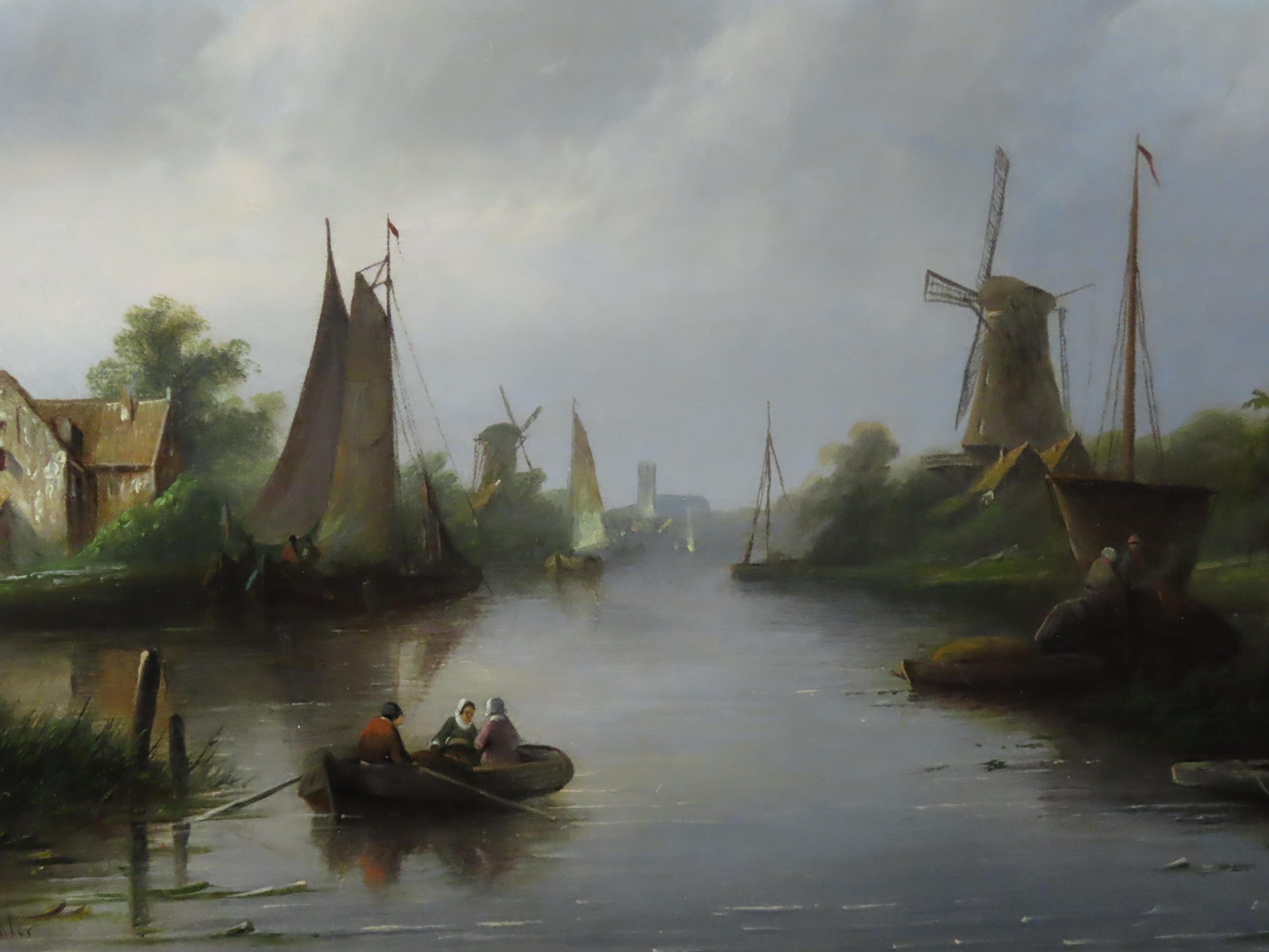 Oil Painting by Jan Jacob Conrad Spohler, 