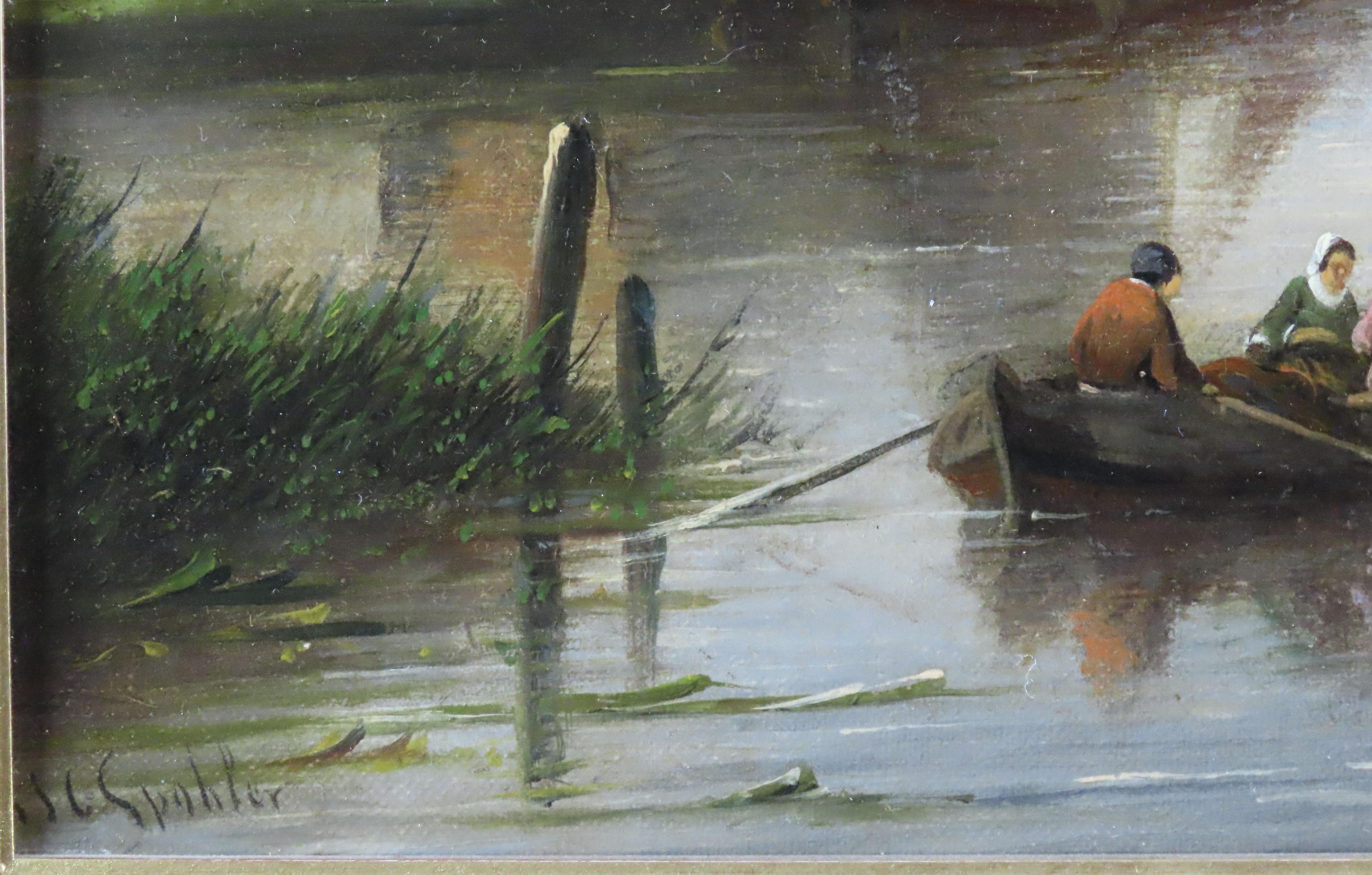 Oil Painting by Jan Jacob Conrad Spohler, 