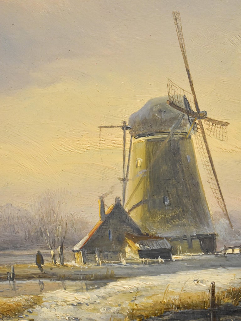 Jan Jacob Spohler was trained as a painter in the studio of the then famous history painter Jan Willem Pieneman. Gradually he devoted himself to painting detailed, Dutch summer and winter landscapes, with all the ingredients that made these scenes