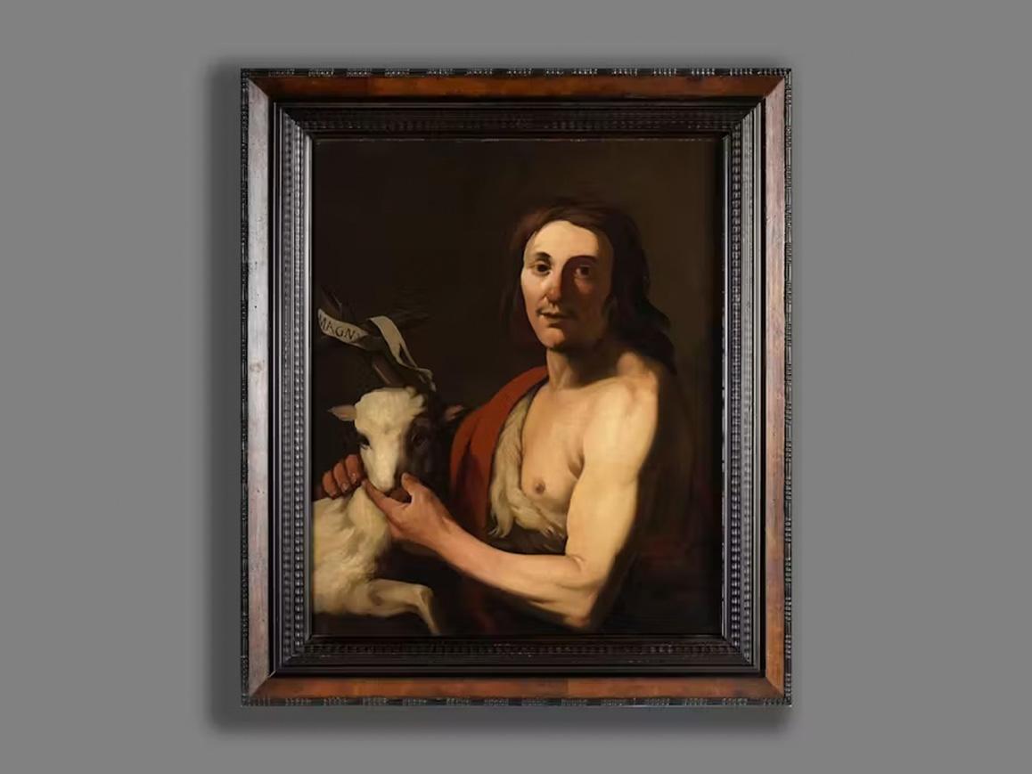 XVIIe siècle par Jan Janssen Saint Johns Huile sur toile - Painting de Jan Janssens 