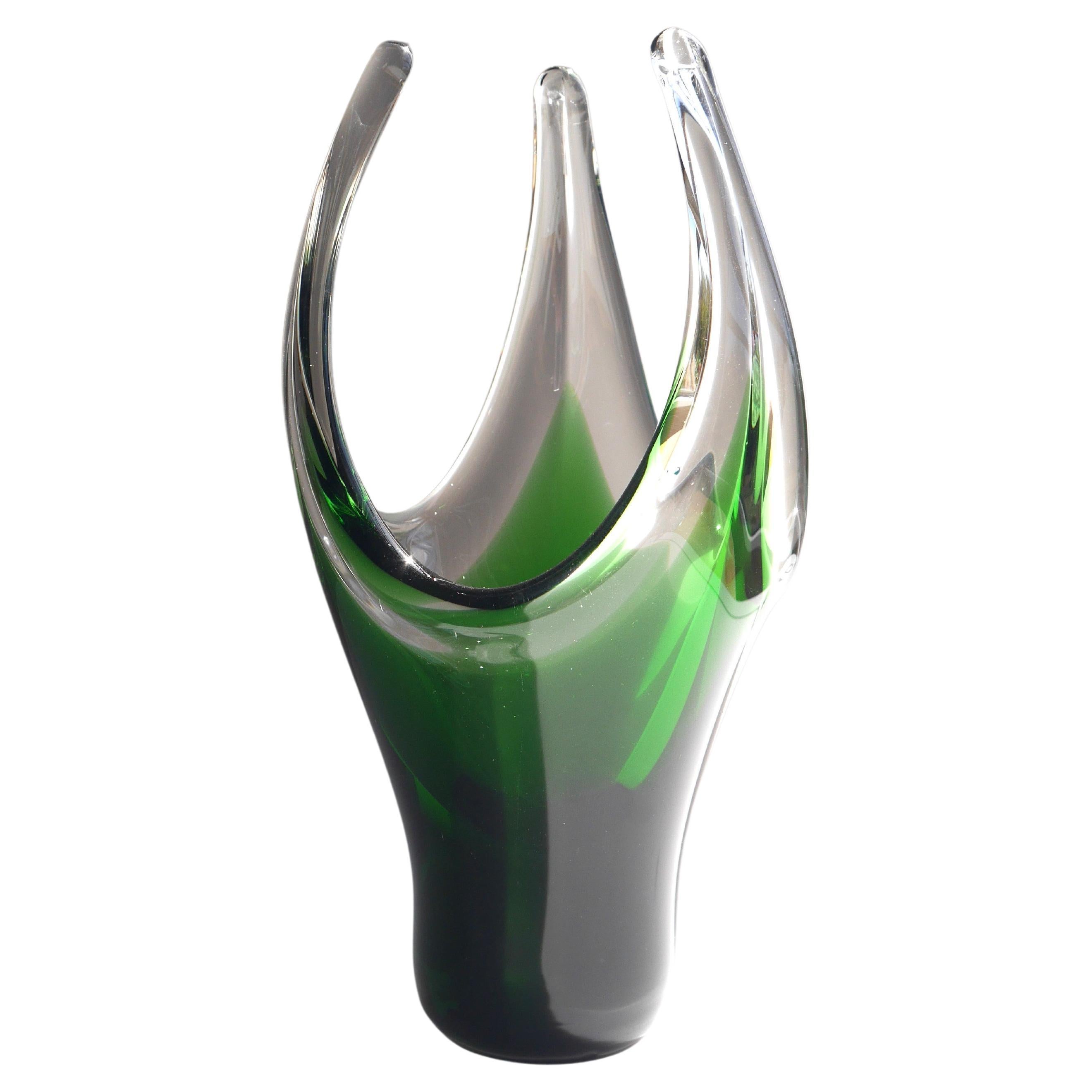 Jan Johannson Glass Vase for Orrefors