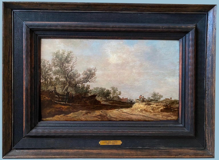 Jan Josefsz van Goyen landscape painting, 1633, offered by Arte-Fact Fine Art