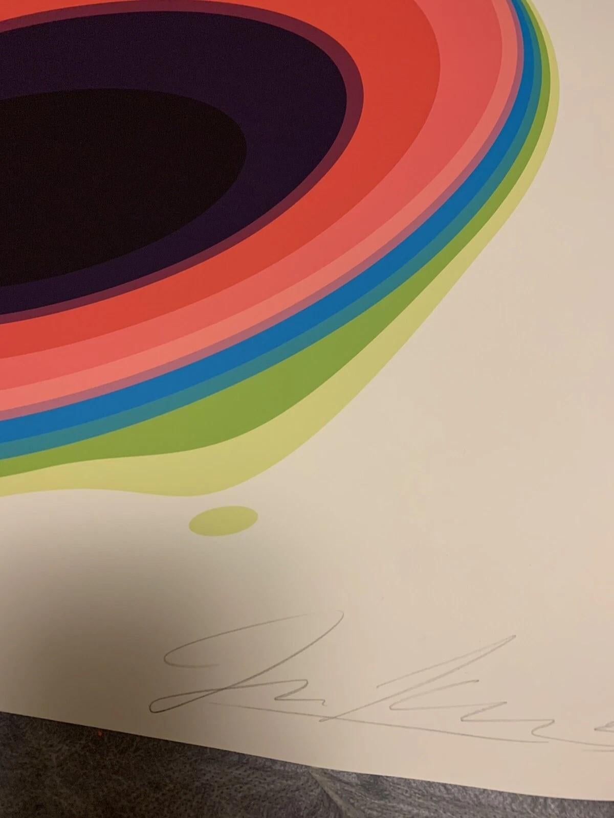 Jan Kaláb - Protein P
Tirage Giclée signé et numéroté  Edition 157 sur 165  Sold Out - Mint Condition

Nous vous proposons ici Protein P, une impression giclée vibrante et dynamique de l'artiste tchèque Jan Kaláb, présentée dans un état neuf. Cette