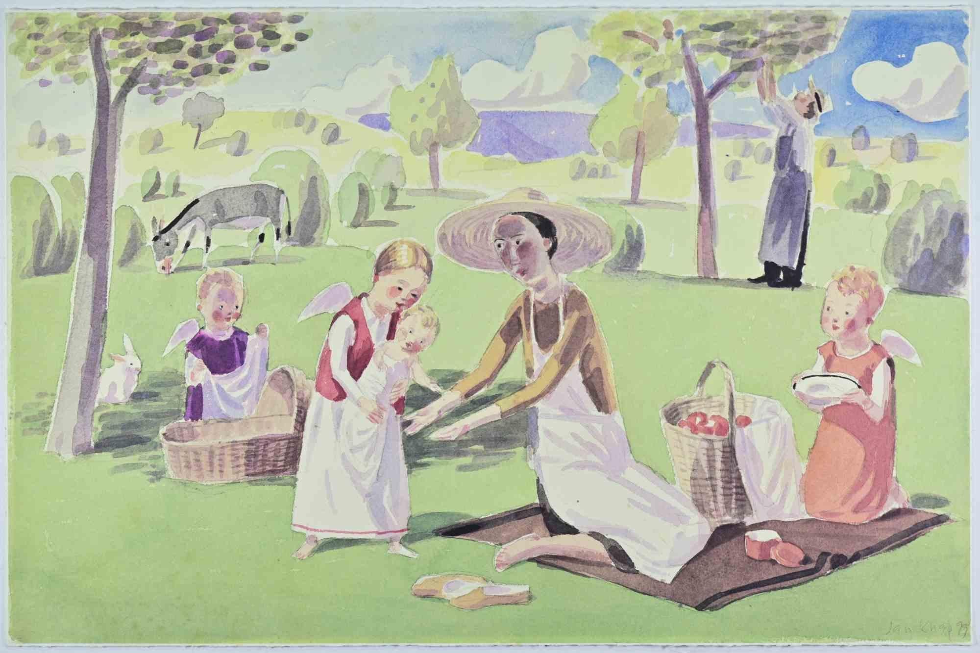 Plate from the Suite "Ordered Melody", published by Santa Giustina Edizioni d'Arte, Lucca in 2002.

Limited edition of 400. Not numbered.

Very good condition.