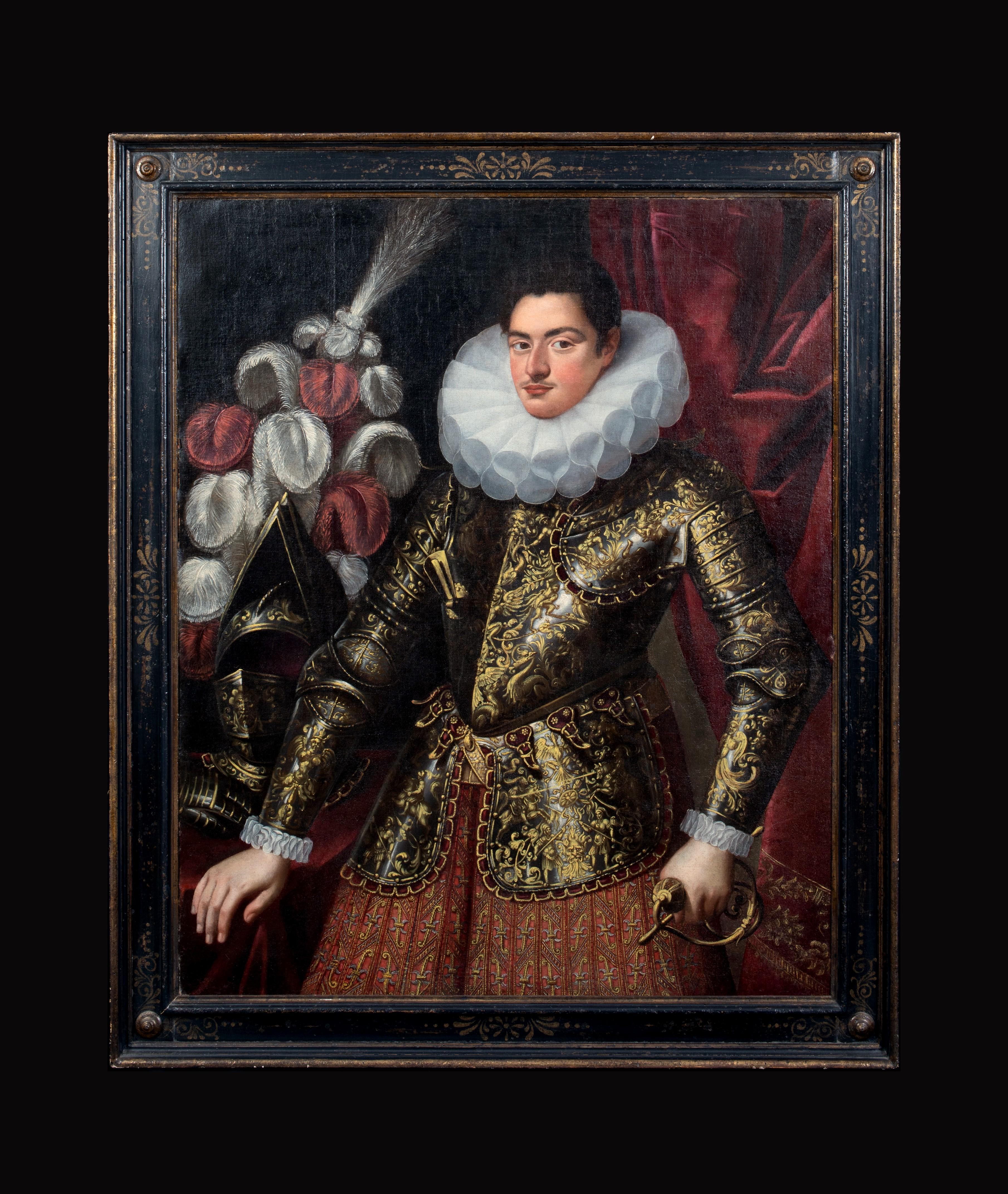 Portrait Of Ferdinand I Gonzaga, Duke of Mantua & Montferrat, Knight Of Malta  - Painting by Jan KRAECK