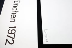 Jan Lenica Olympics Munich 1972 Poster