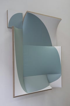 Cerchio cubista in grigio