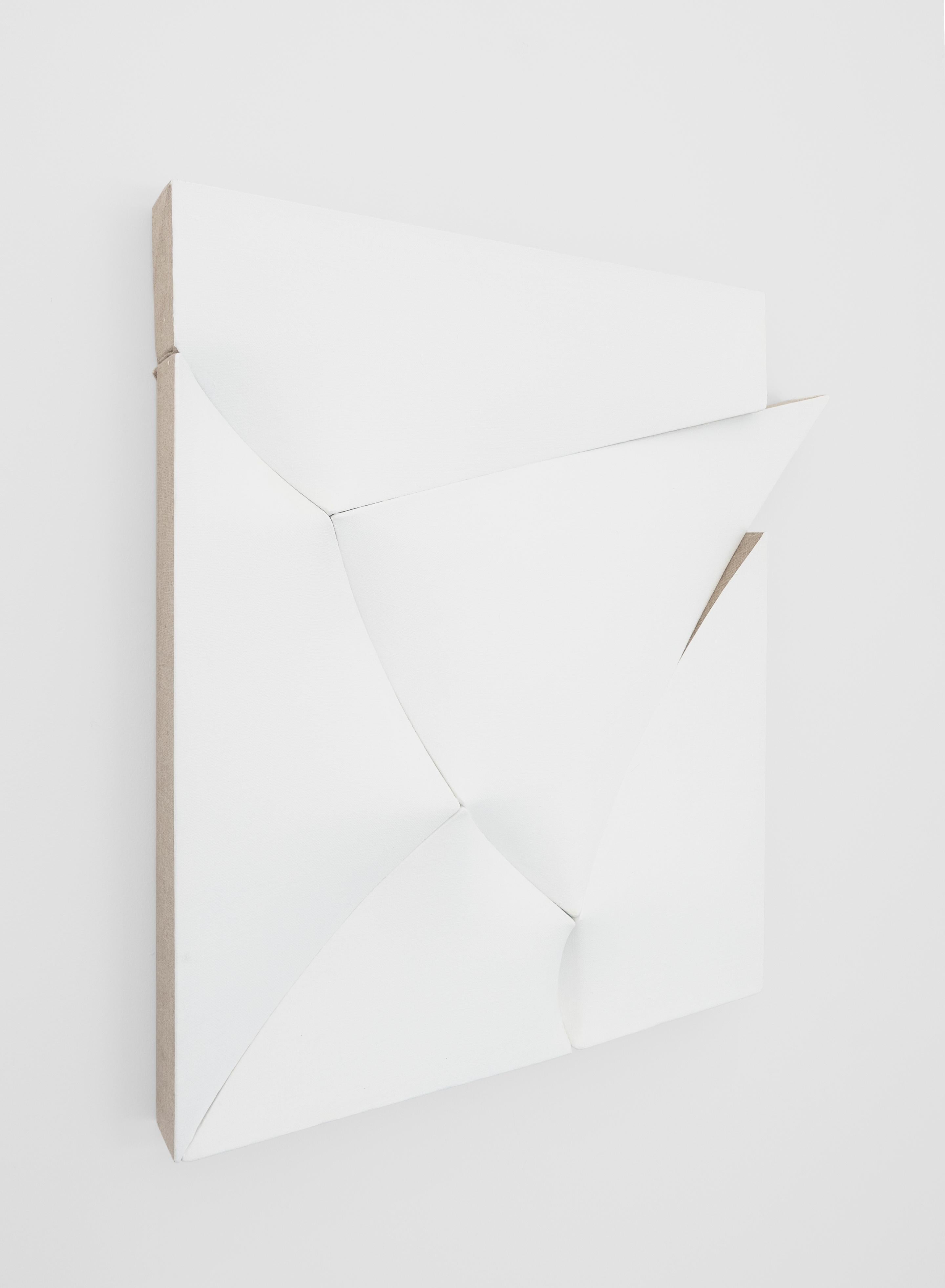 Jan Maarten Voskuil Abstract Painting - Similar Painting Different Object (White Unlimitation #2)