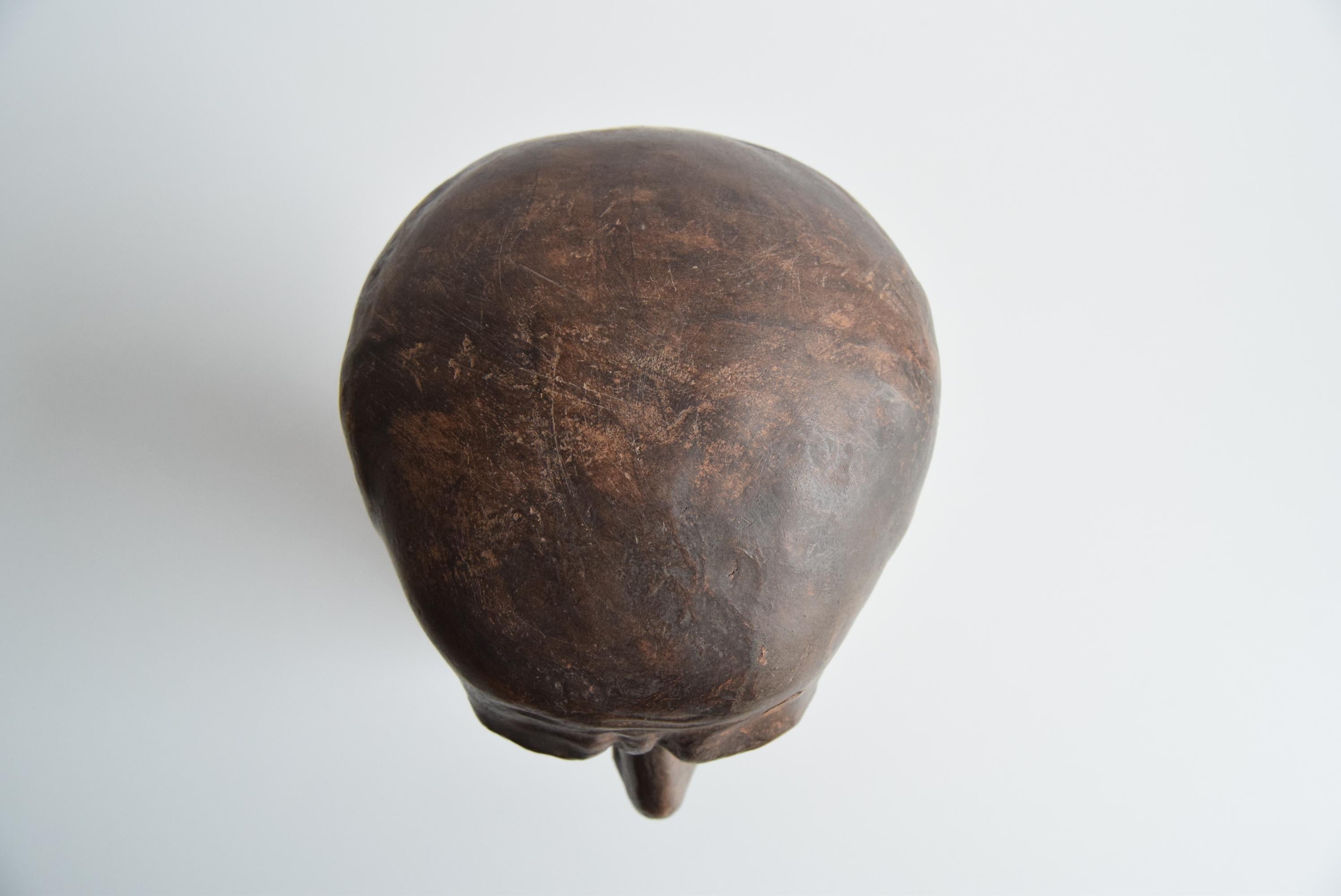 Busto in ceramica di Jan Masaryk, anni '50 circa. in vendita 3