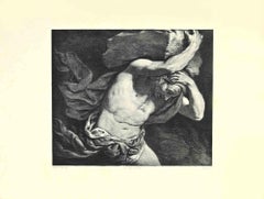 Sisyphus - Héliogravure by Jan Mesker - 1890