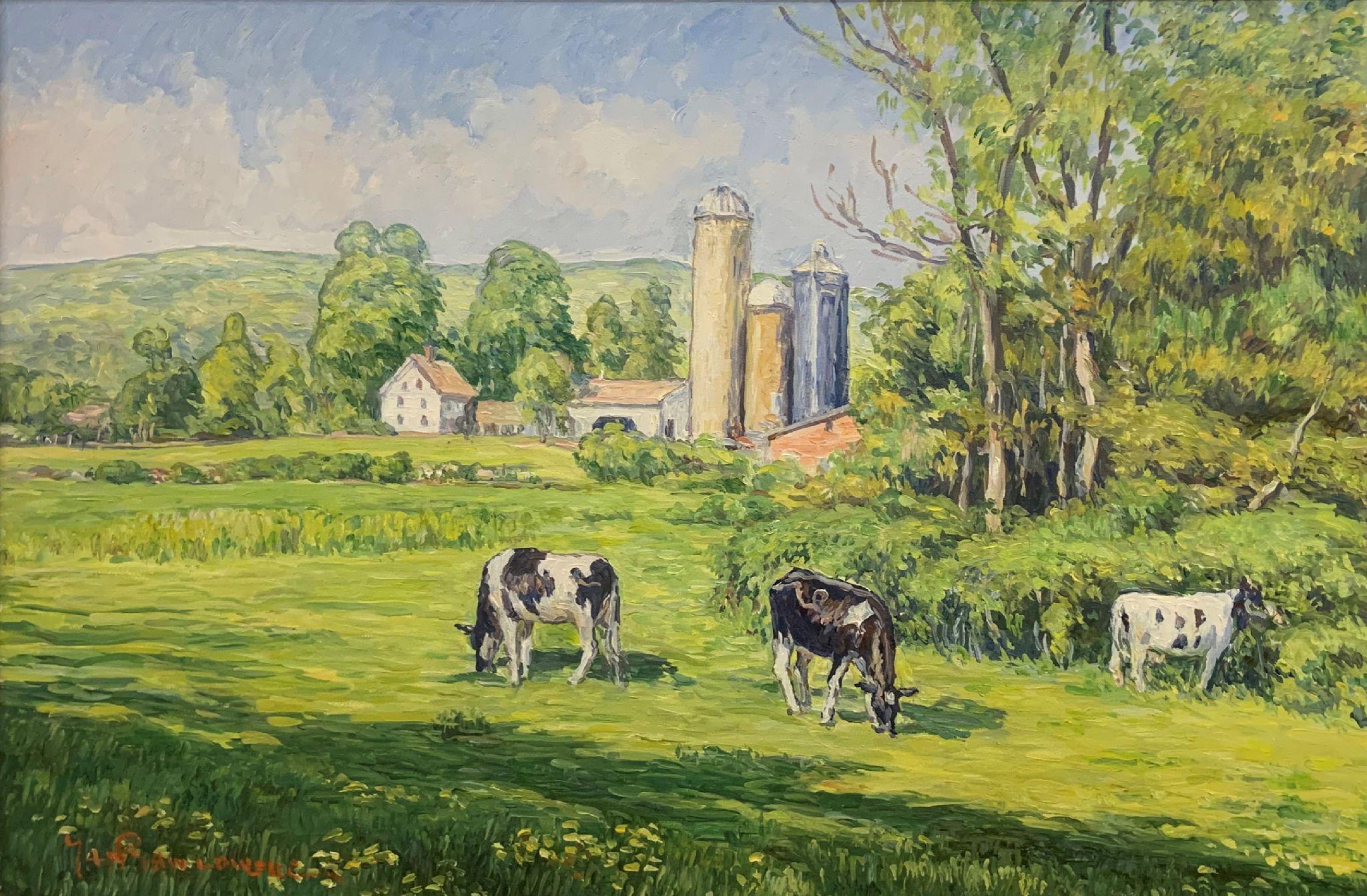 Animal Painting de Jan Pawlowski - Campiña de Connecticut