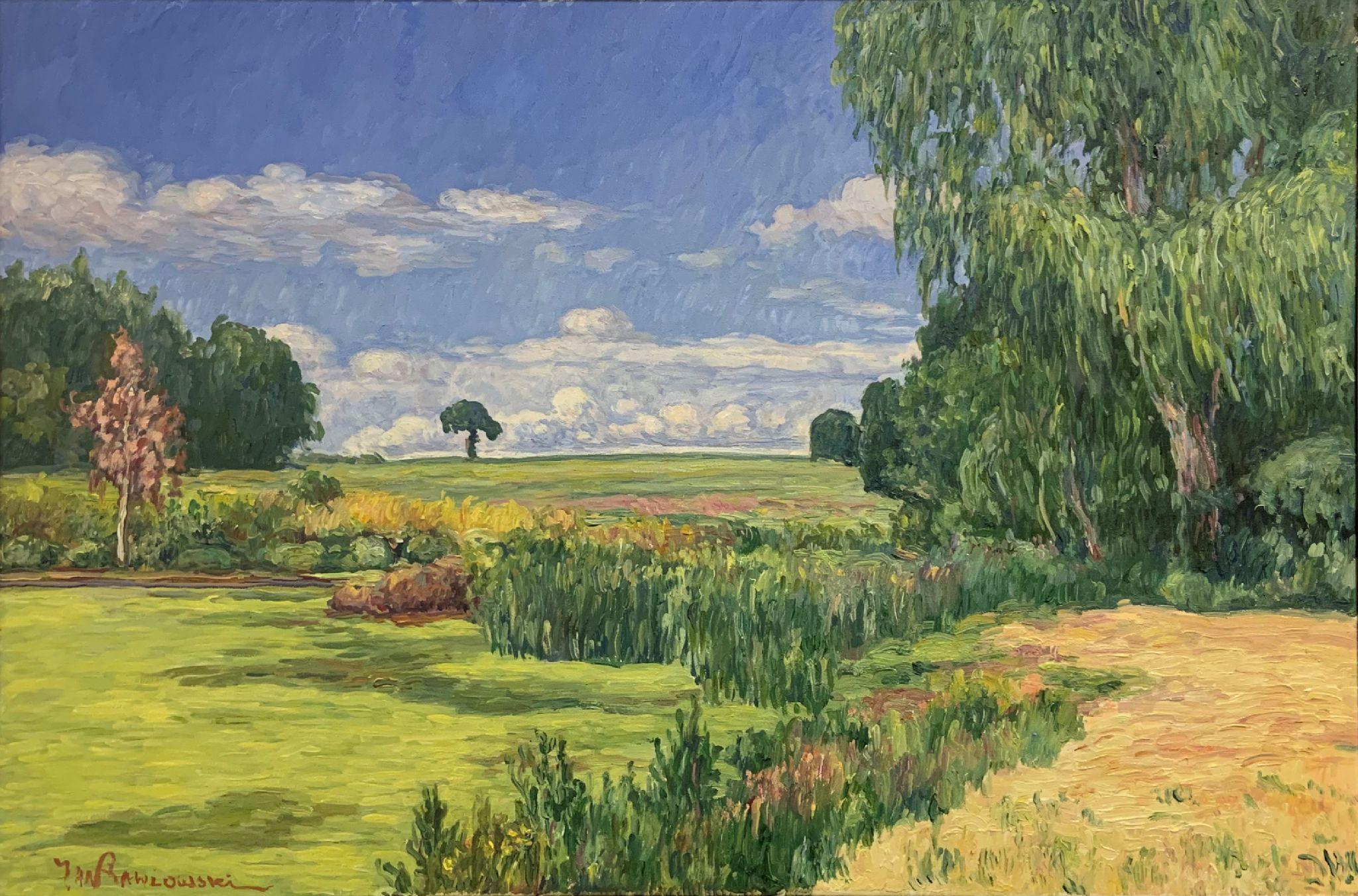 Landscape Painting de Jan Pawlowski - Verano junto al estanque