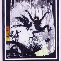 'Winter Thing and The Mooncusser’s Daughter' by Jan Pienkowski, 1974