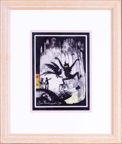 'Winter Thing and The Mooncusser’s Daughter' by Jan Pienkowski, 1974
