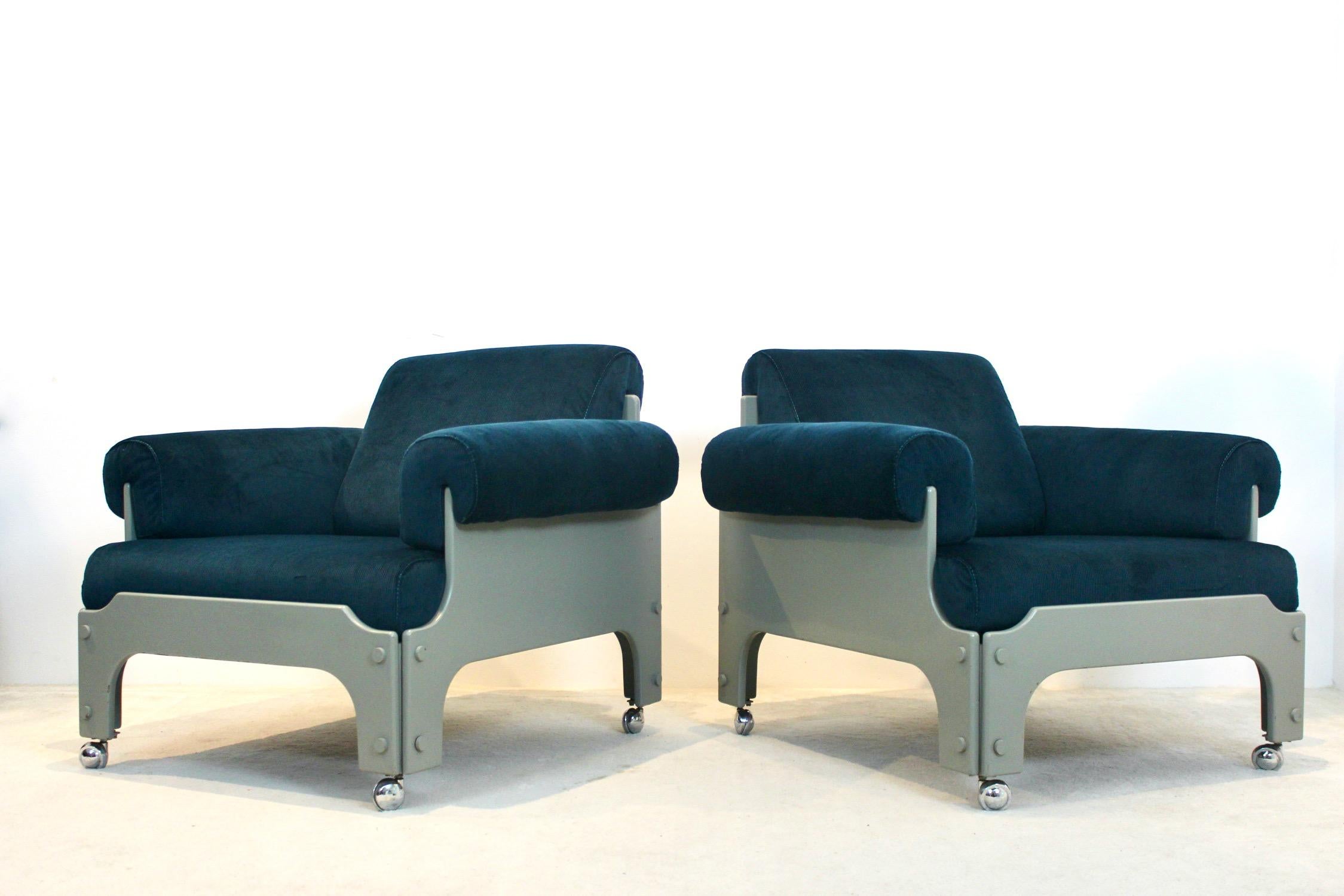 Jan Pieter Berghoef pour Spectrum - Paire de chaises longues SZ 85, 1968 en vente 4