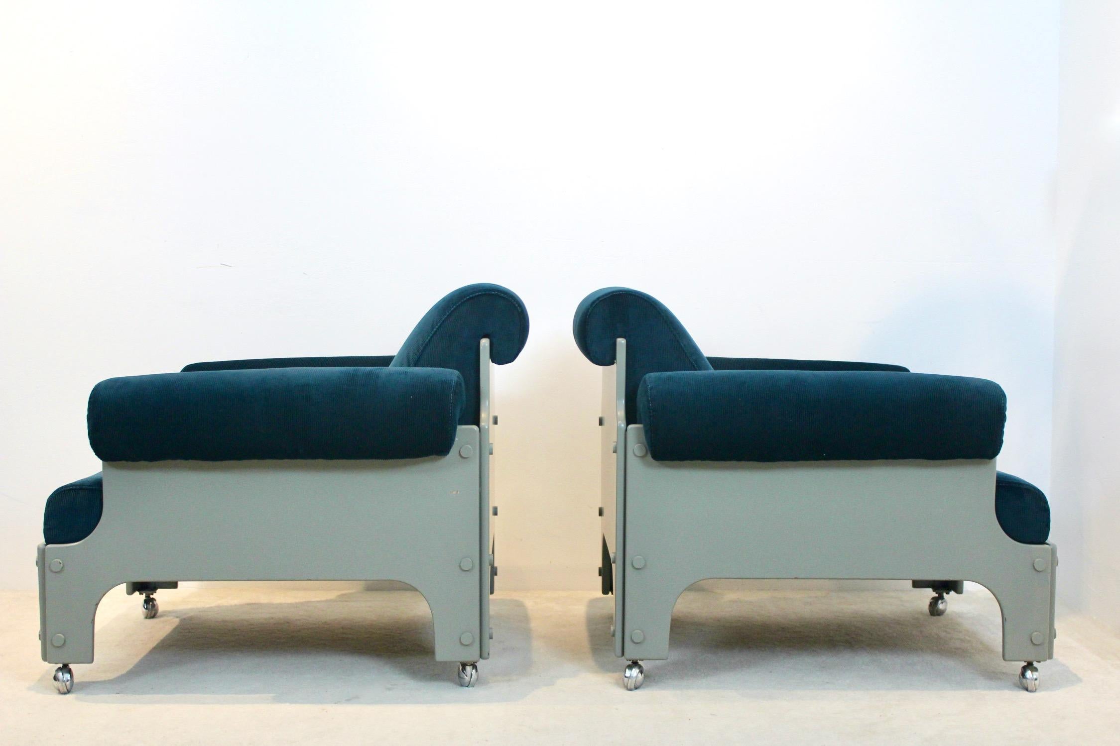 Jan Pieter Berghoef pour Spectrum - Paire de chaises longues SZ 85, 1968 en vente 7